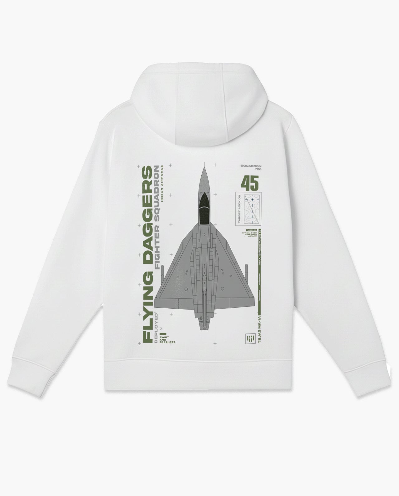 Sqdn.45 Legacy-Tejas Zipper Hoodie