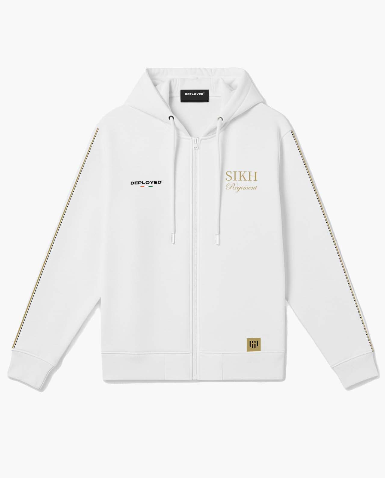 Sikh Regt Zipper Hoodie