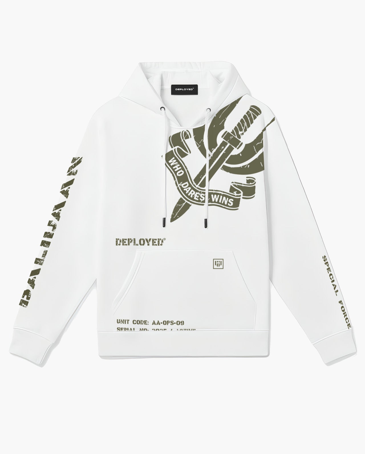 Who Dares Wins Snow Soft Premium Hoodie