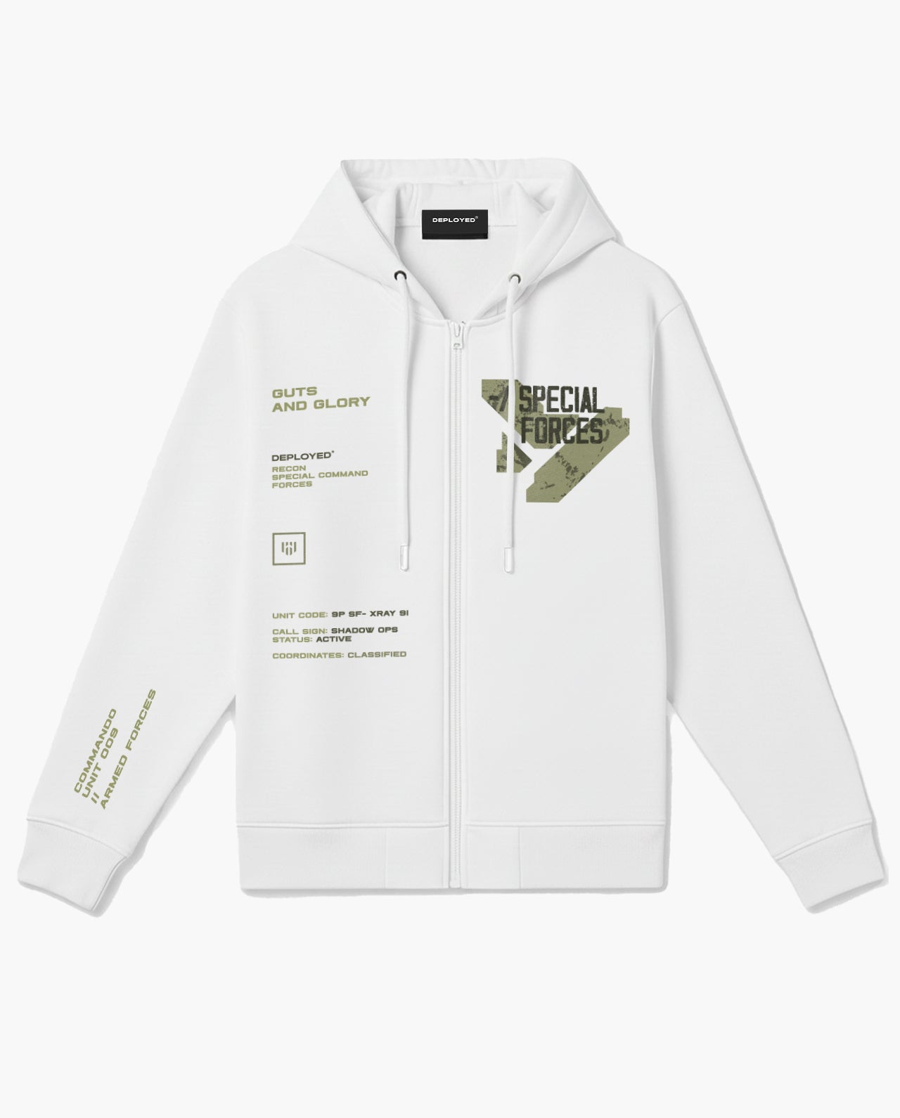 SF Tactical Zipper Hoodie