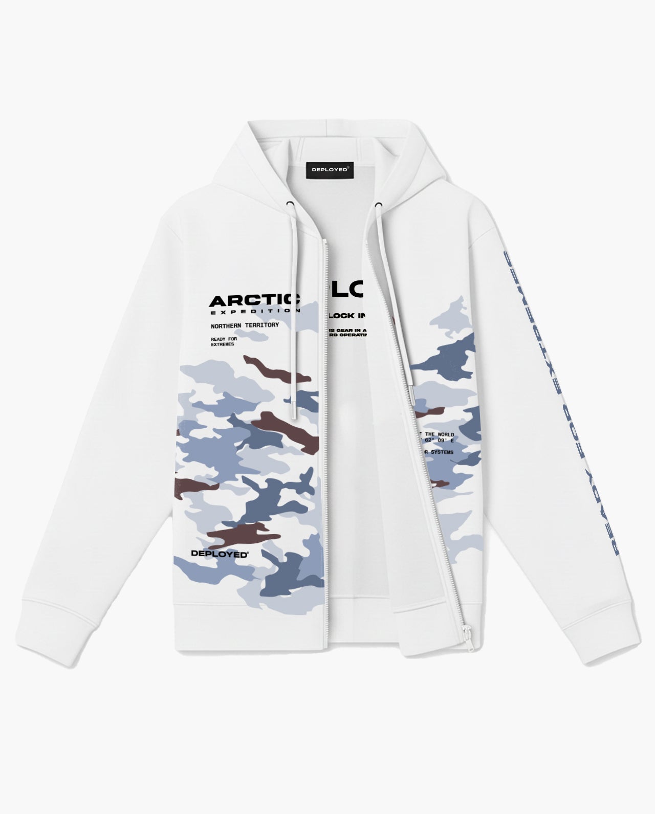 Arctic Expedition Zipper Hoodie