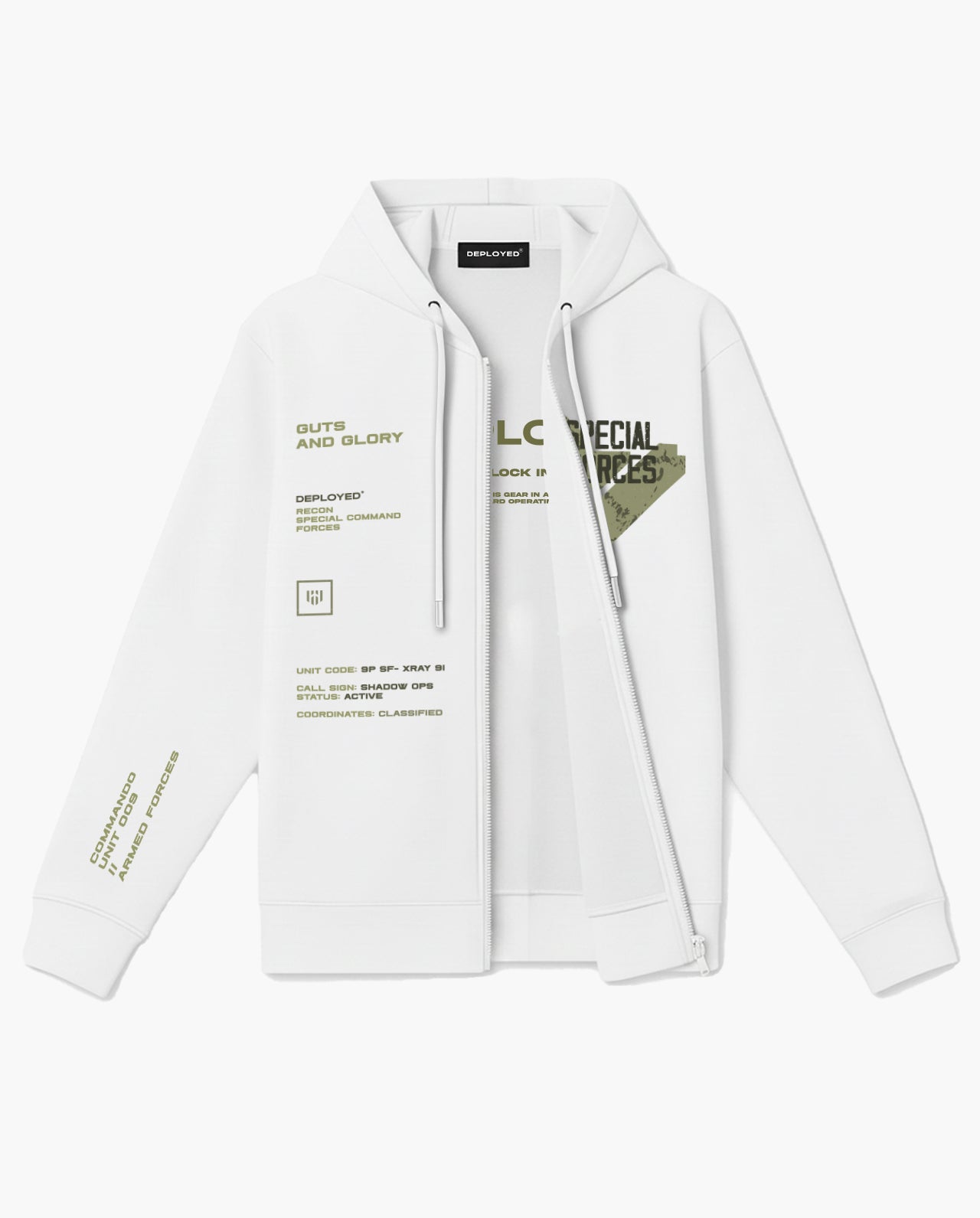 SF Tactical Zipper Hoodie