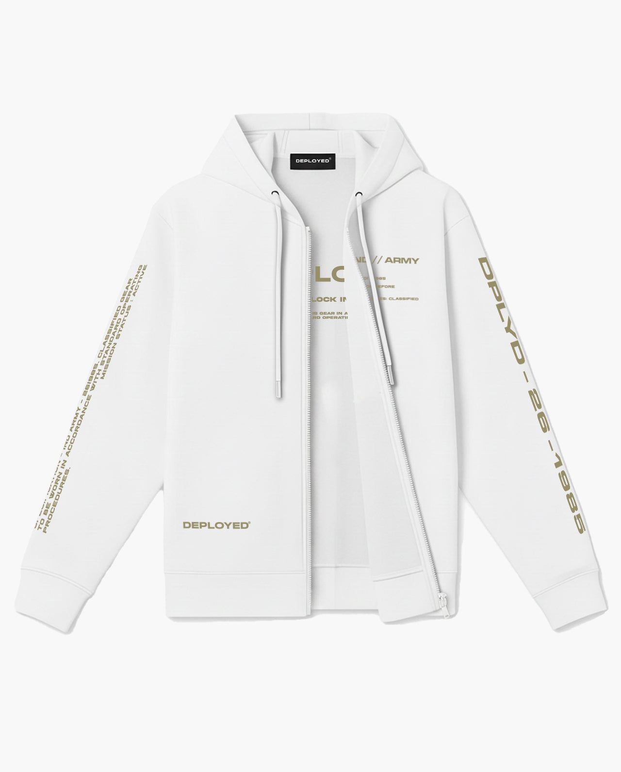 Indian Army Zipper Hoodie