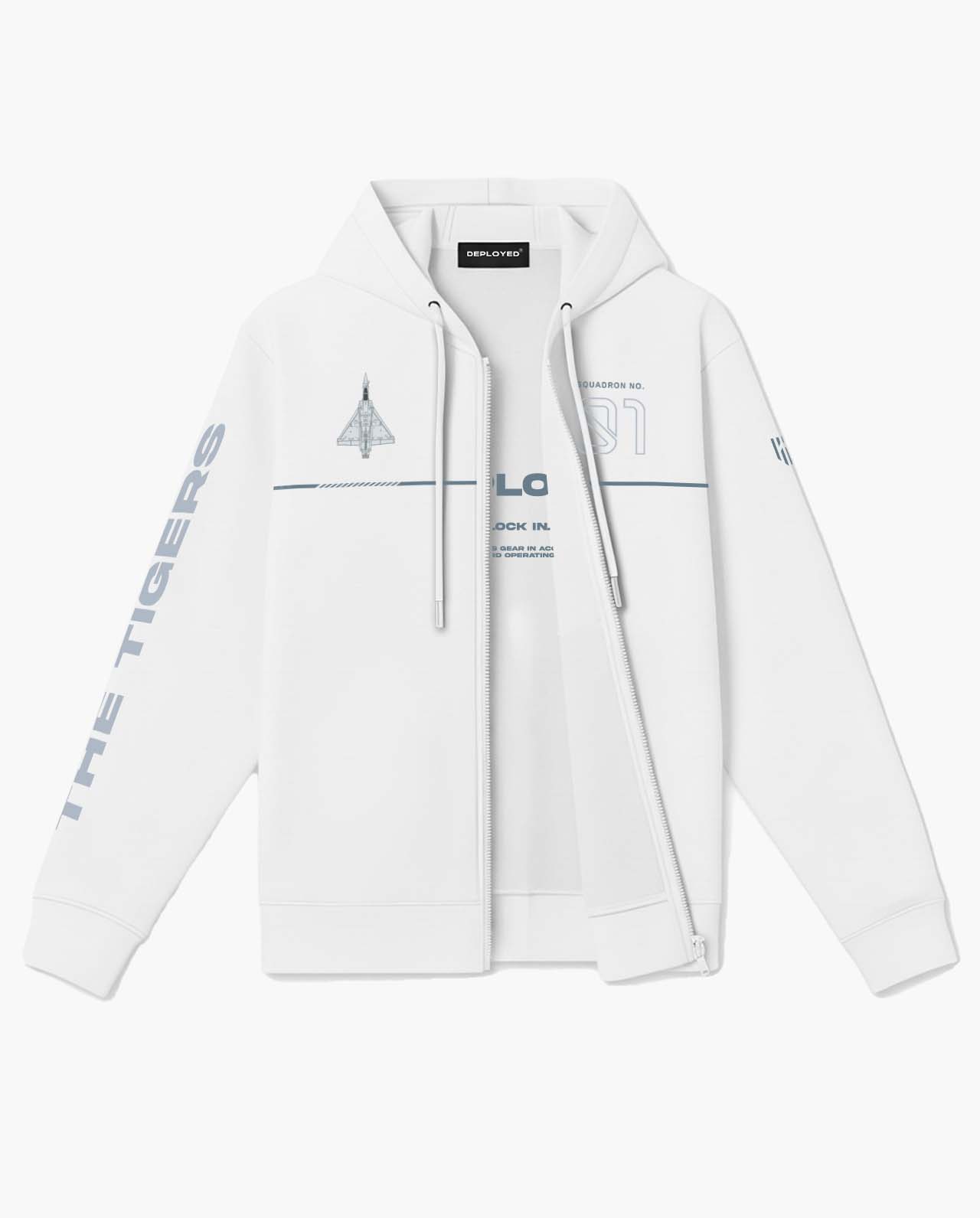 The Tigers Sqdn Zipper Hoodie