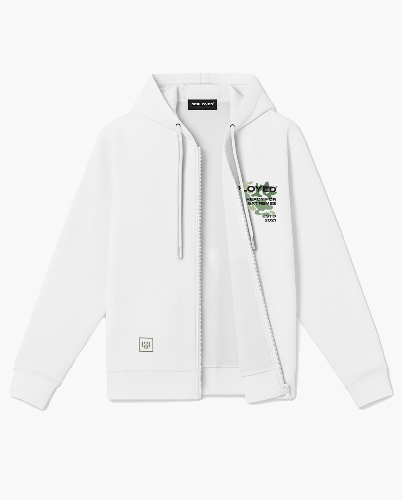 SR Camo 005 Zipper Hoodie