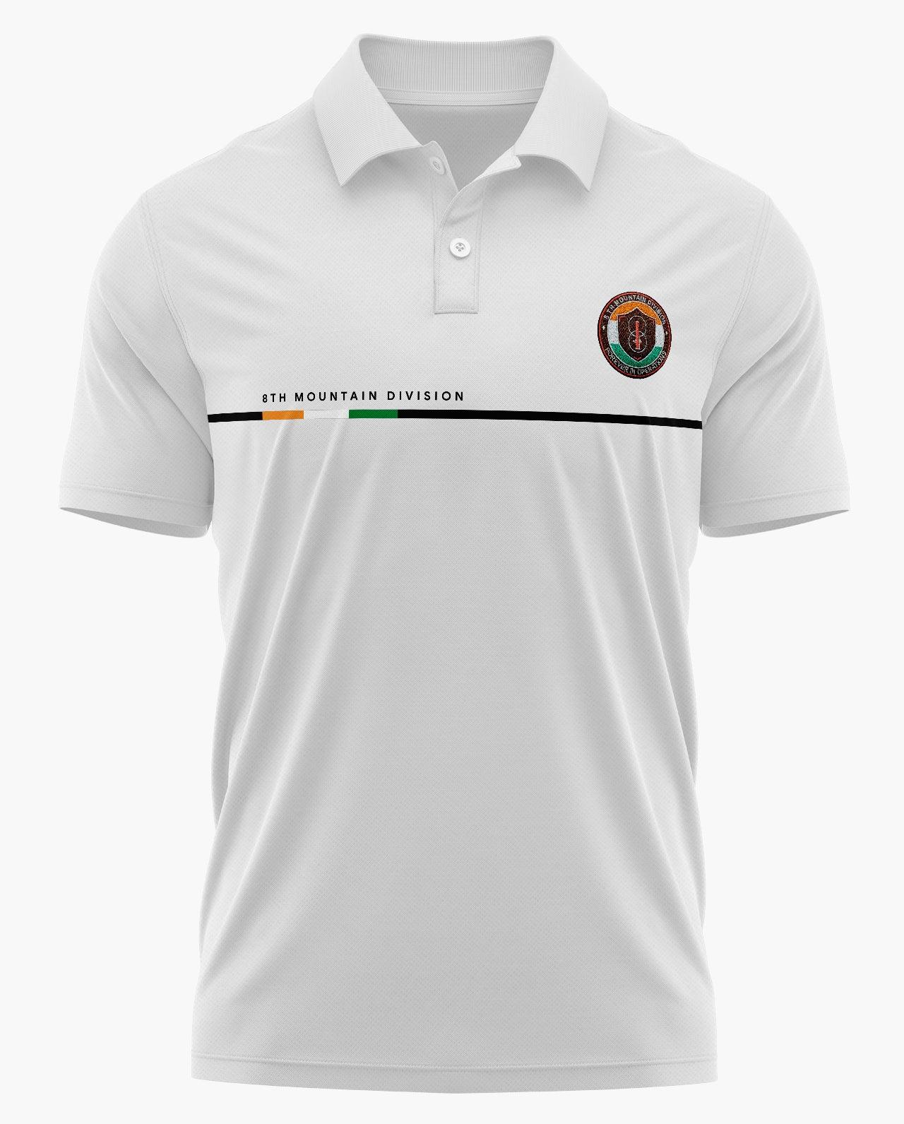 8th Mountain Division Polo T-Shirt - Aero Armour