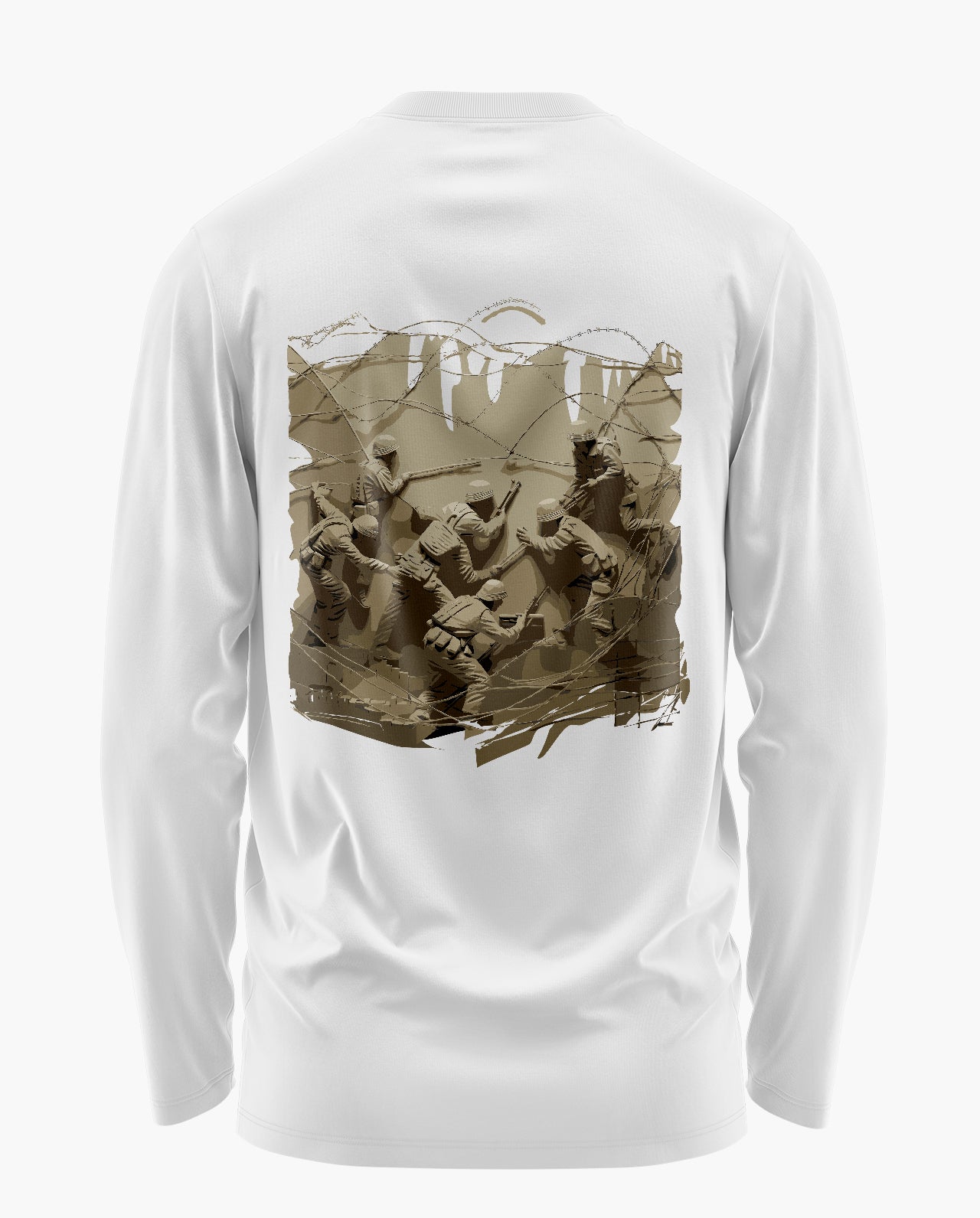 Divide Signature Luxesoft Cotton Full Sleeve T-Shirt