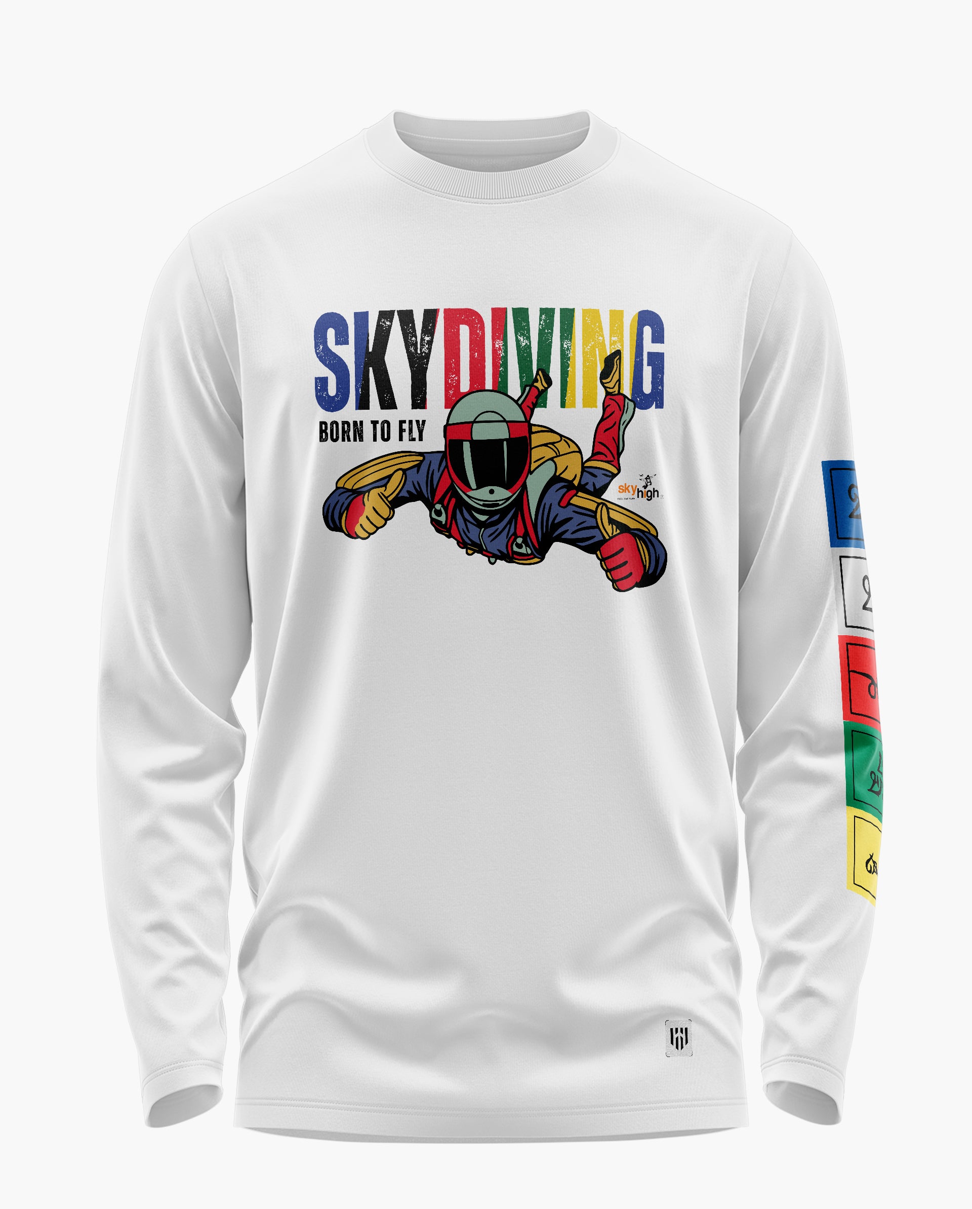 Skyborne Signature Luxesoft Cotton Full Sleeve T-Shirt
