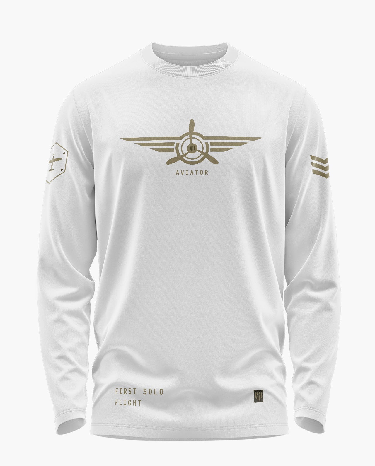 Aviator'S Pride Signature Luxesoft Cotton Full Sleeve T-Shirt