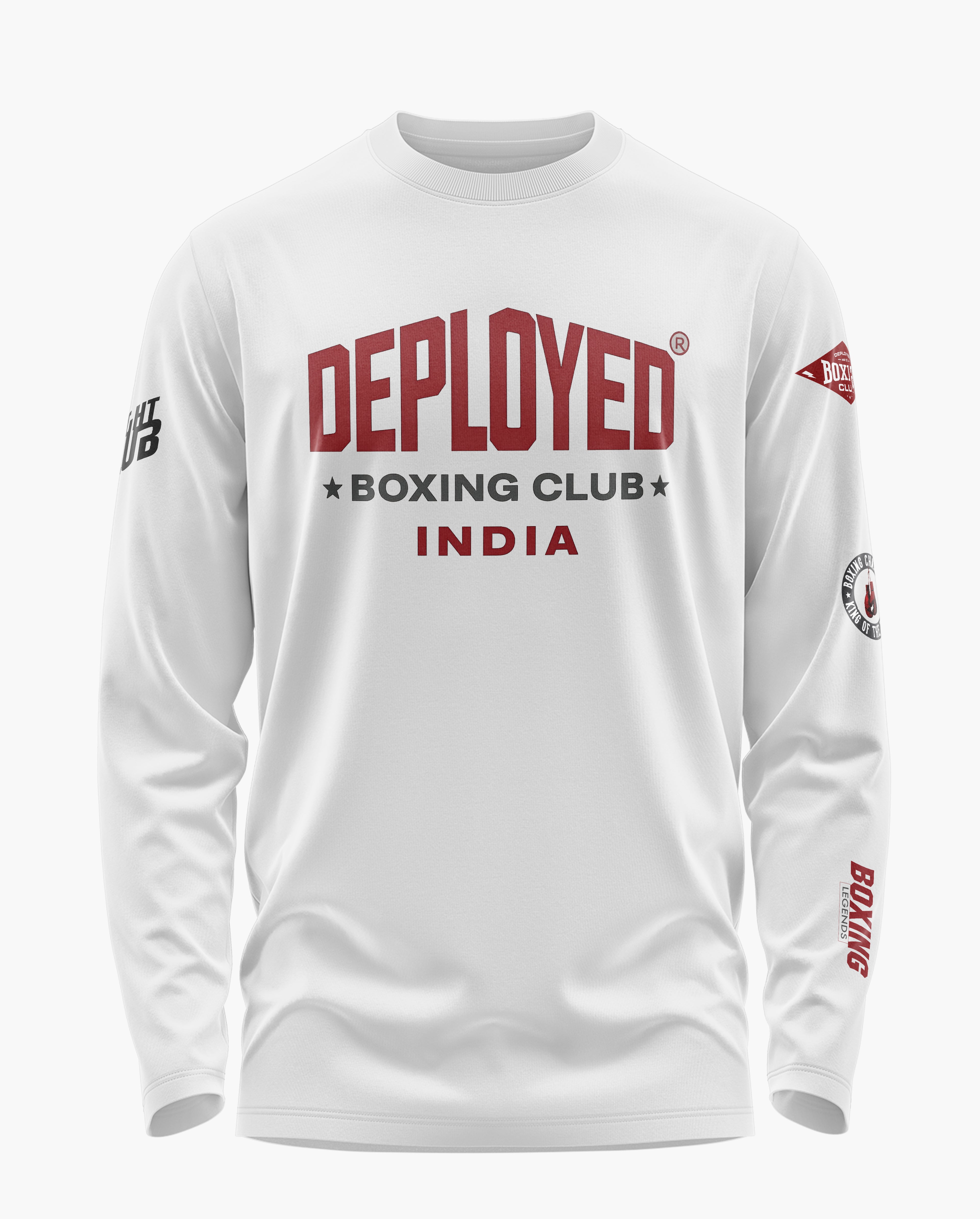 India Combat Legacy Signature Luxesoft Cotton Full Sleeve T-Shirt