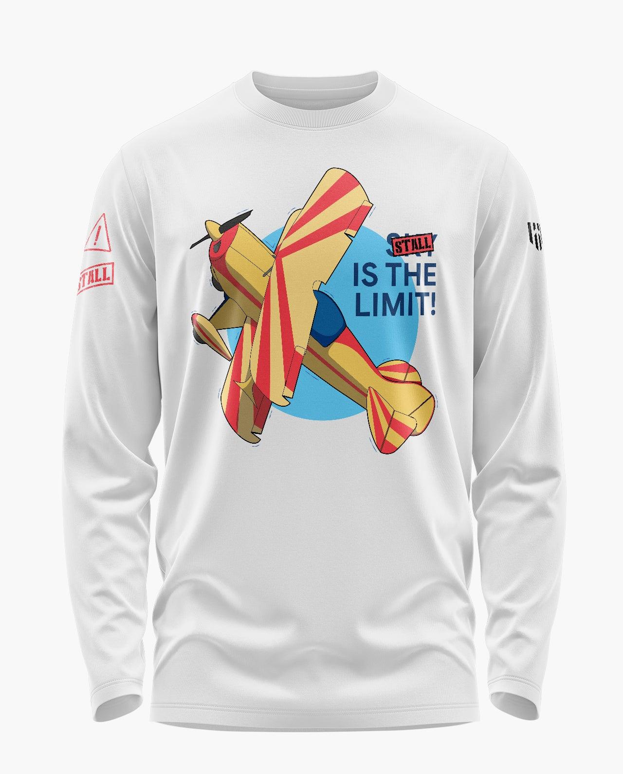 Stall Is The Limit Signature Luxesoft Cotton Full Sleeve T-Shirt - CS