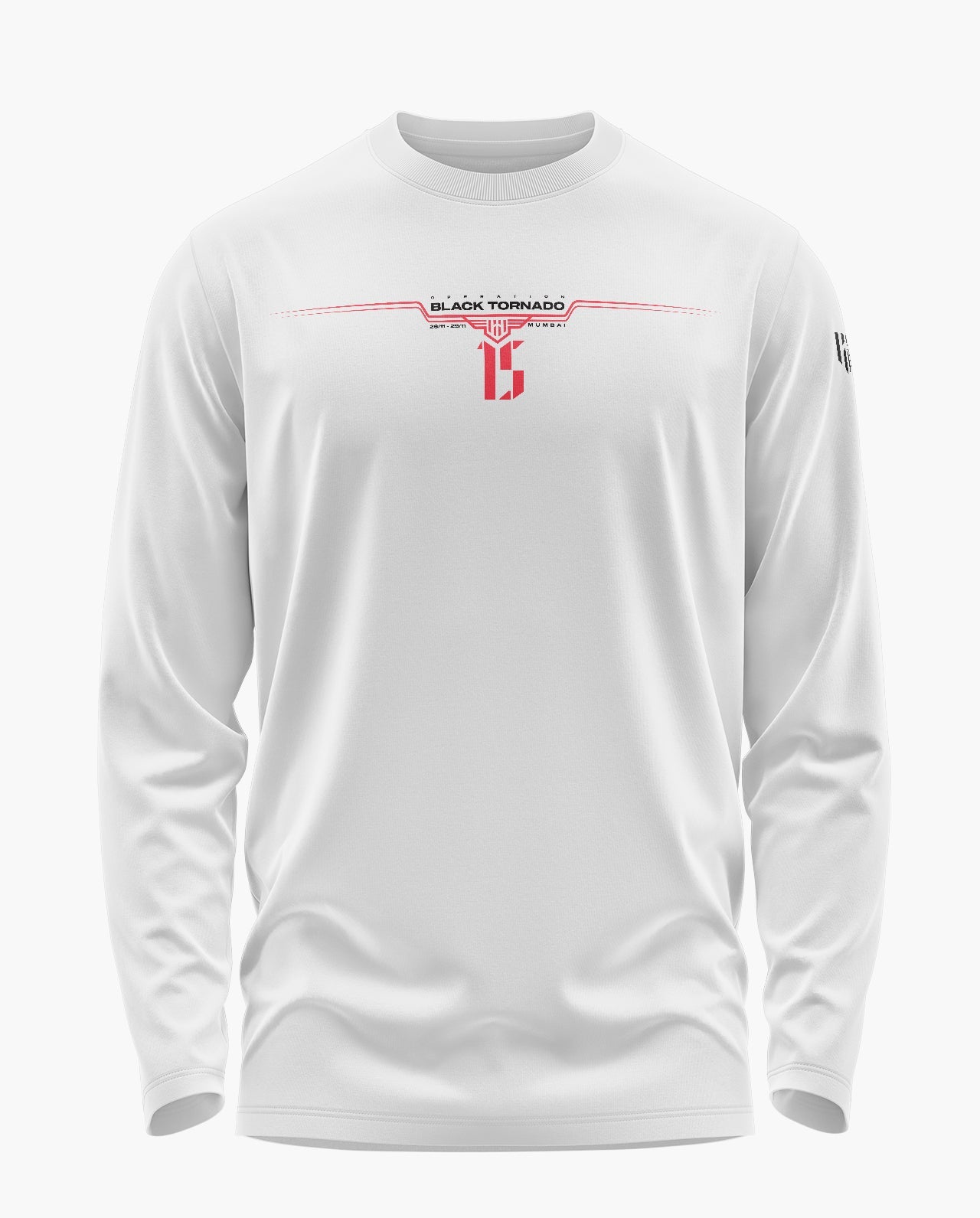 Black Tornado 15 Tribute Signature Luxesoft Cotton Full Sleeve T-Shirt - CS