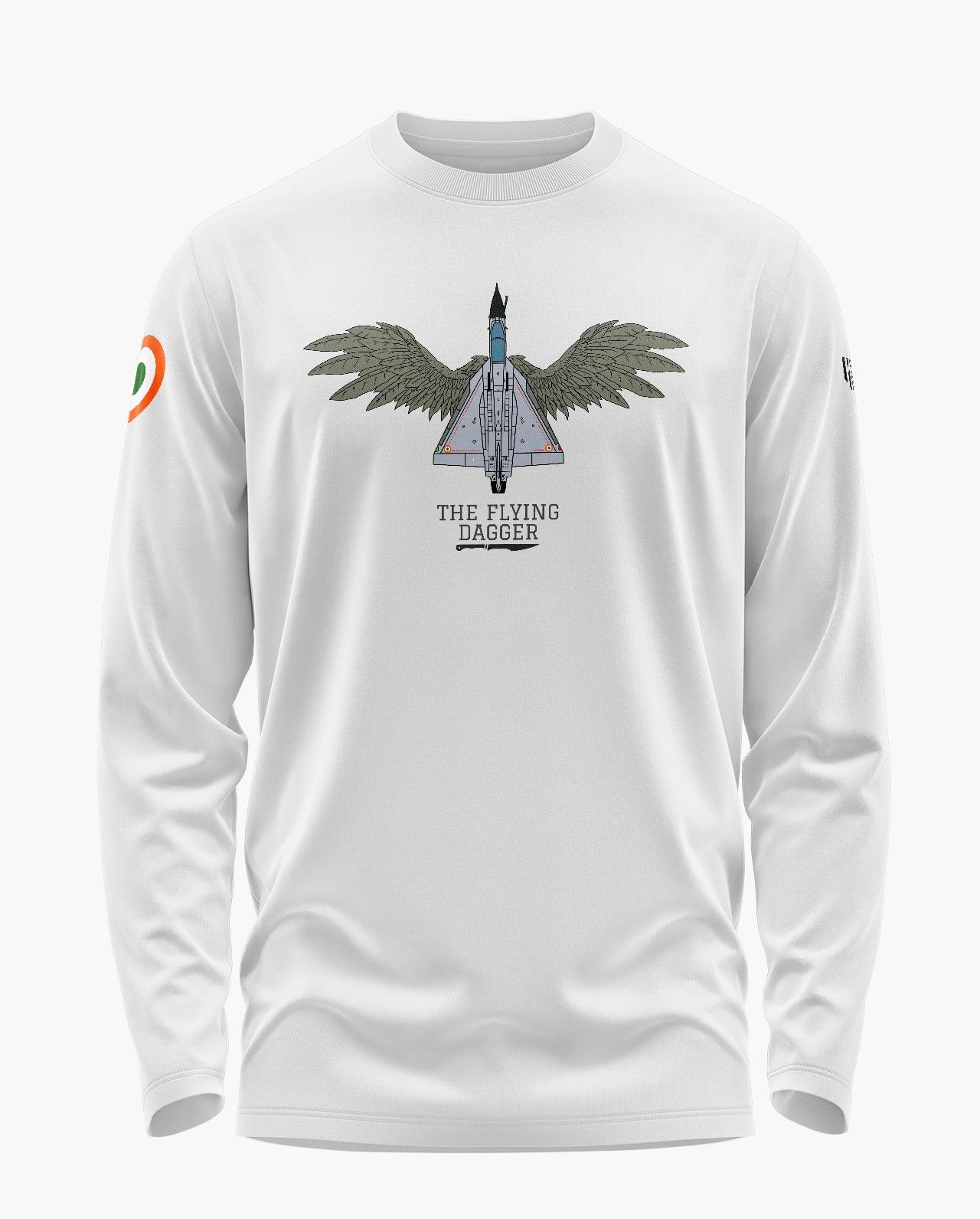 Tejas- The Flying Dagger Signature Luxesoft Cotton Full Sleeve T-Shirt - CS