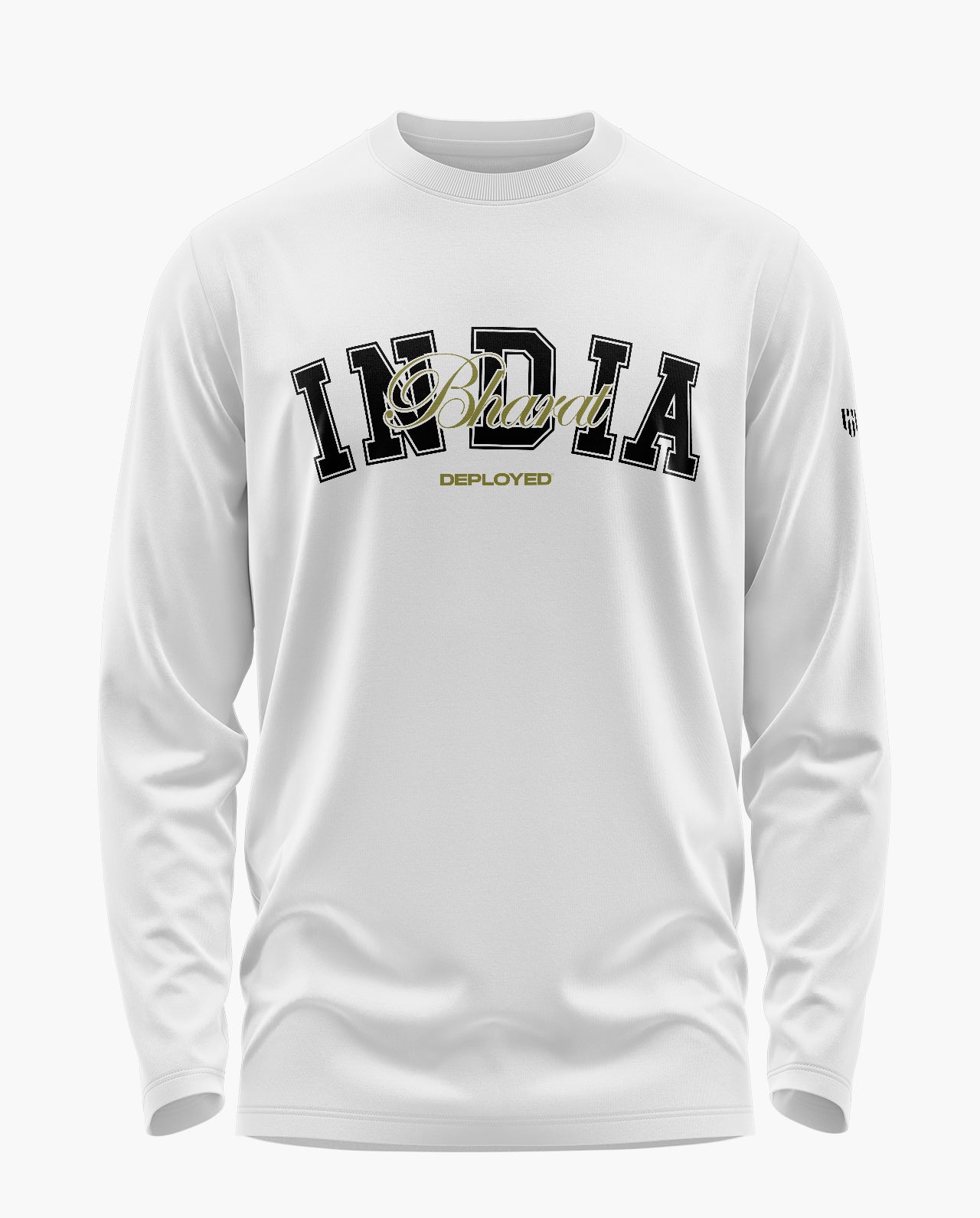 India Bharat Saga Signature Luxesoft Cotton Full Sleeve T-Shirt