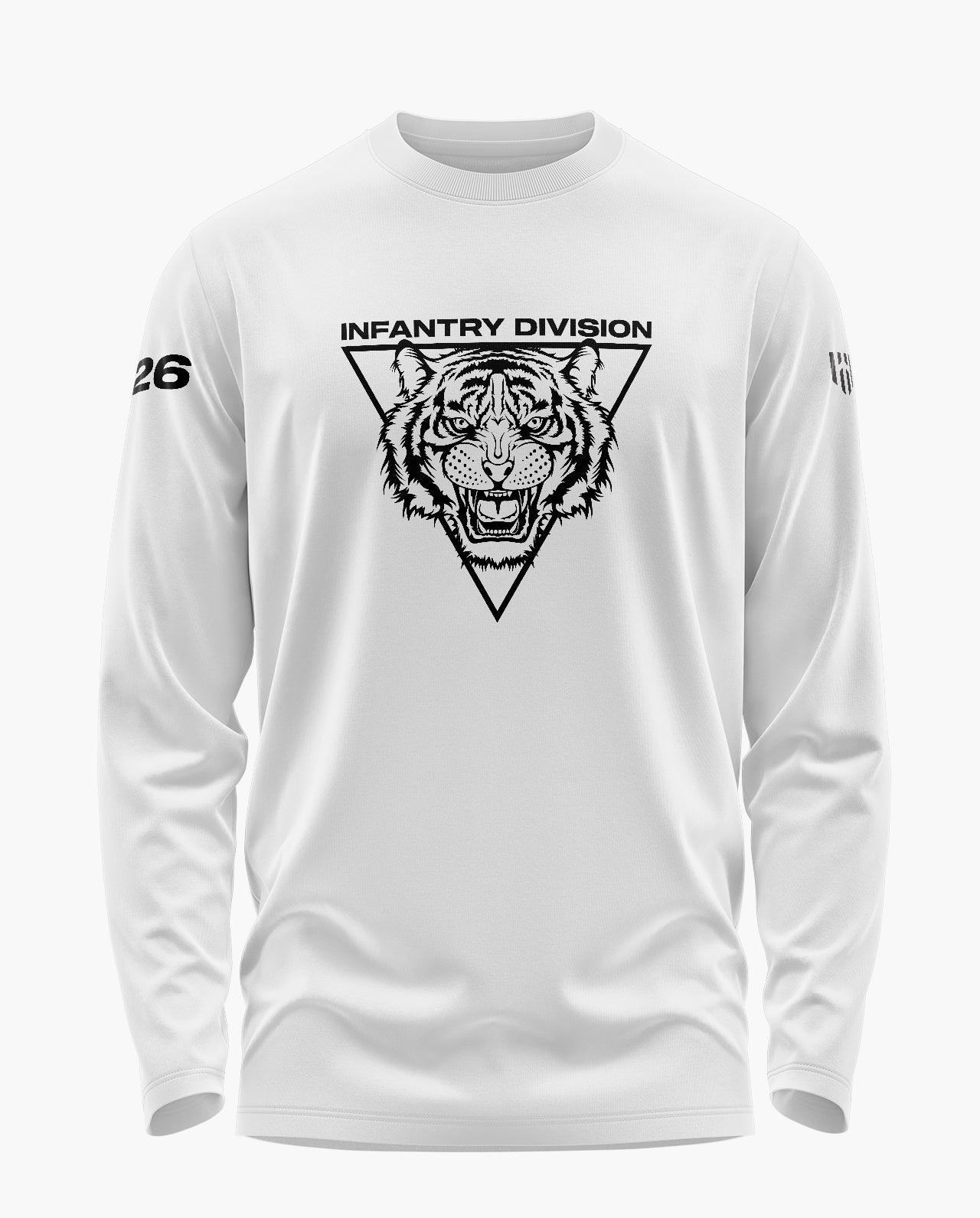 26 Infantry Division Signature Luxesoft Cotton Full Sleeve T-Shirt