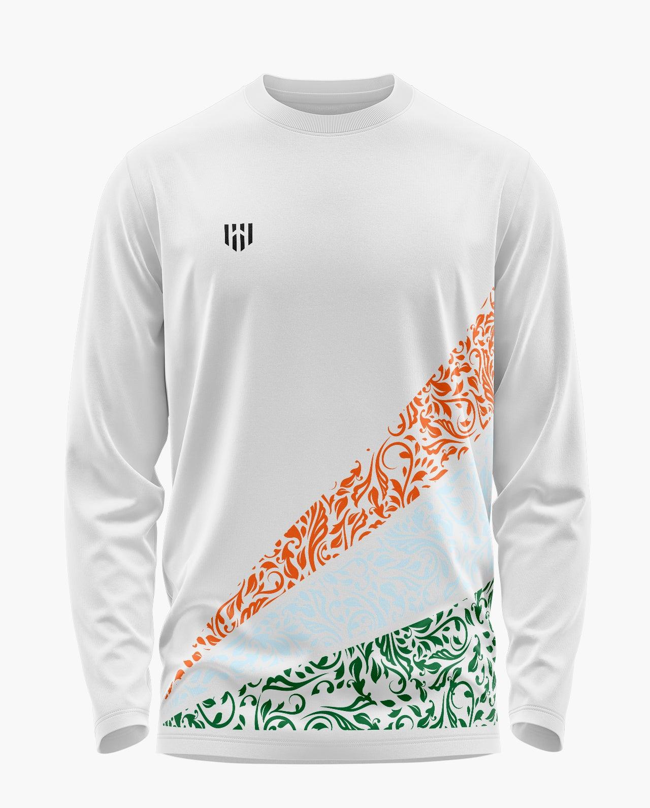 India Heritage Signature Luxesoft Cotton Full Sleeve T-Shirt - CS