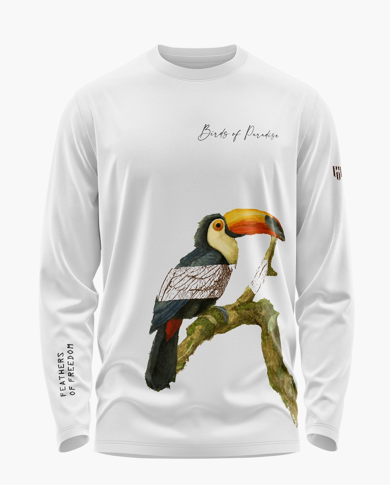 Birds of Paradise Signature Luxesoft Cotton Full Sleeve T-Shirt - CS