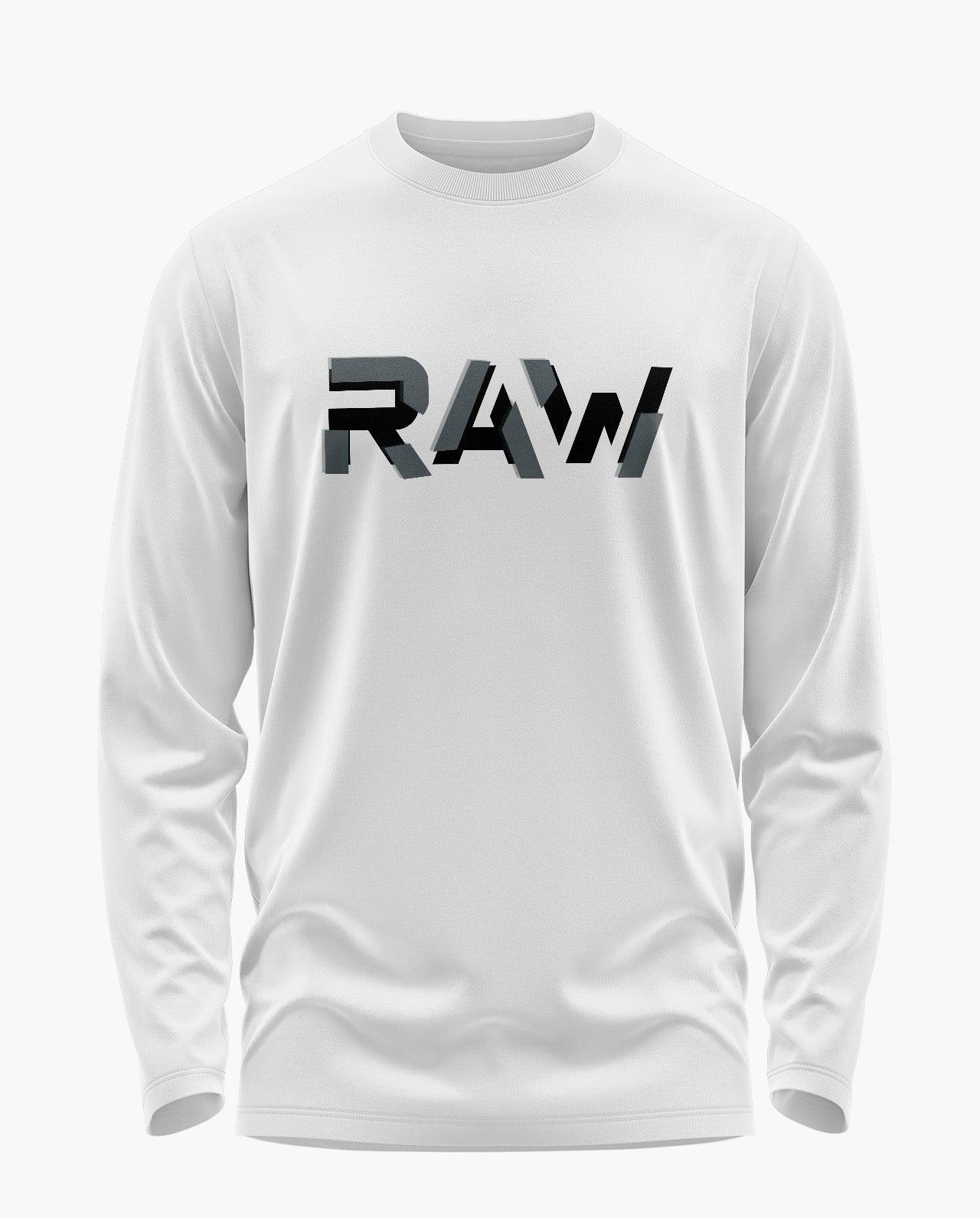 Raw Signature Luxesoft Cotton Full Sleeve T-Shirt - CS