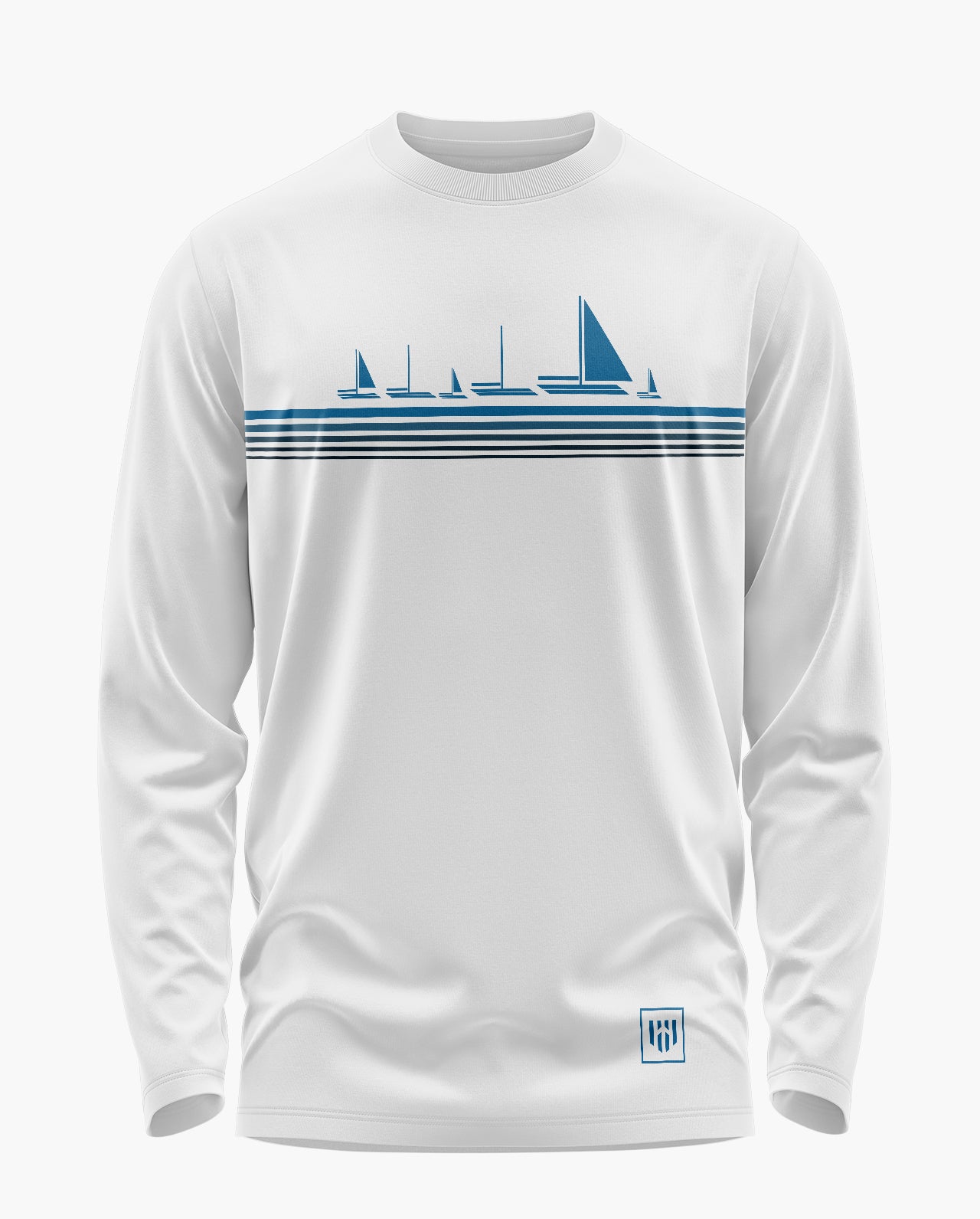 Nautical Horizon Signature Luxesoft Cotton Full Sleeve T-Shirt