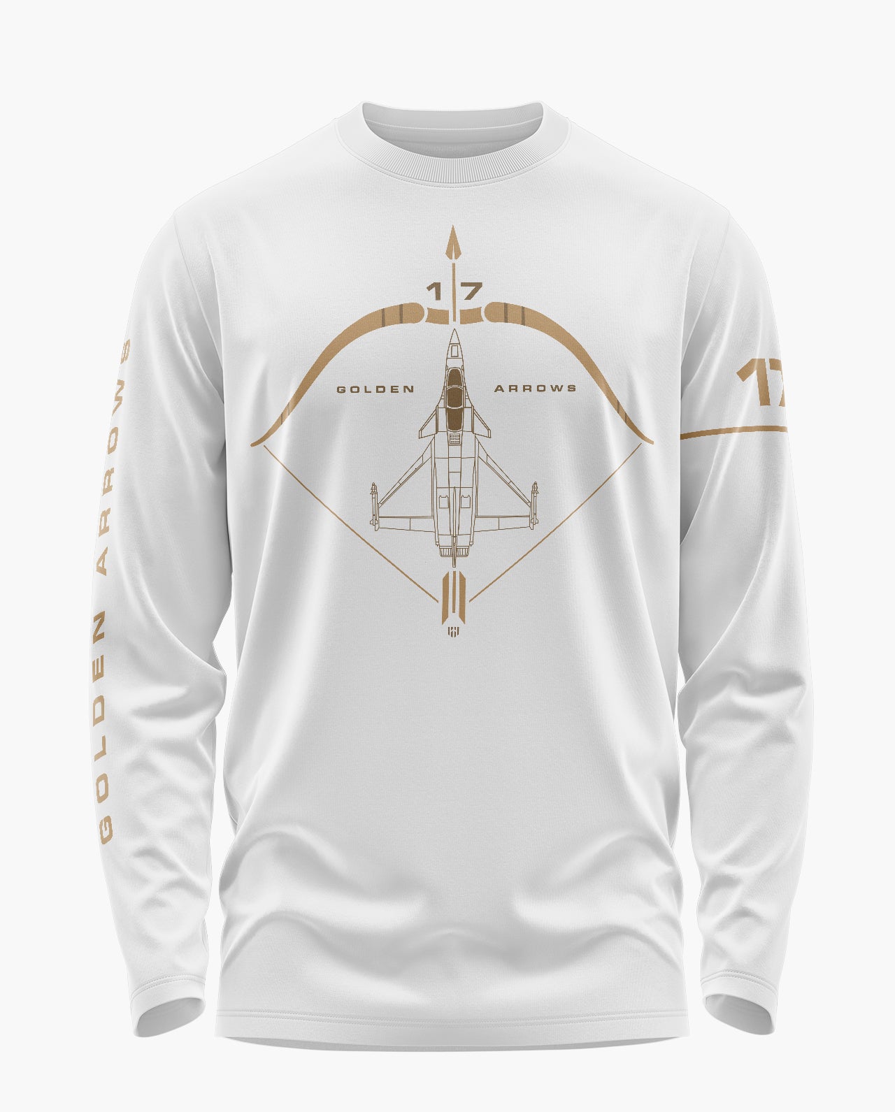 Golden Arrows Squadron Signature Luxesoft Cotton Full Sleeve T-Shirt