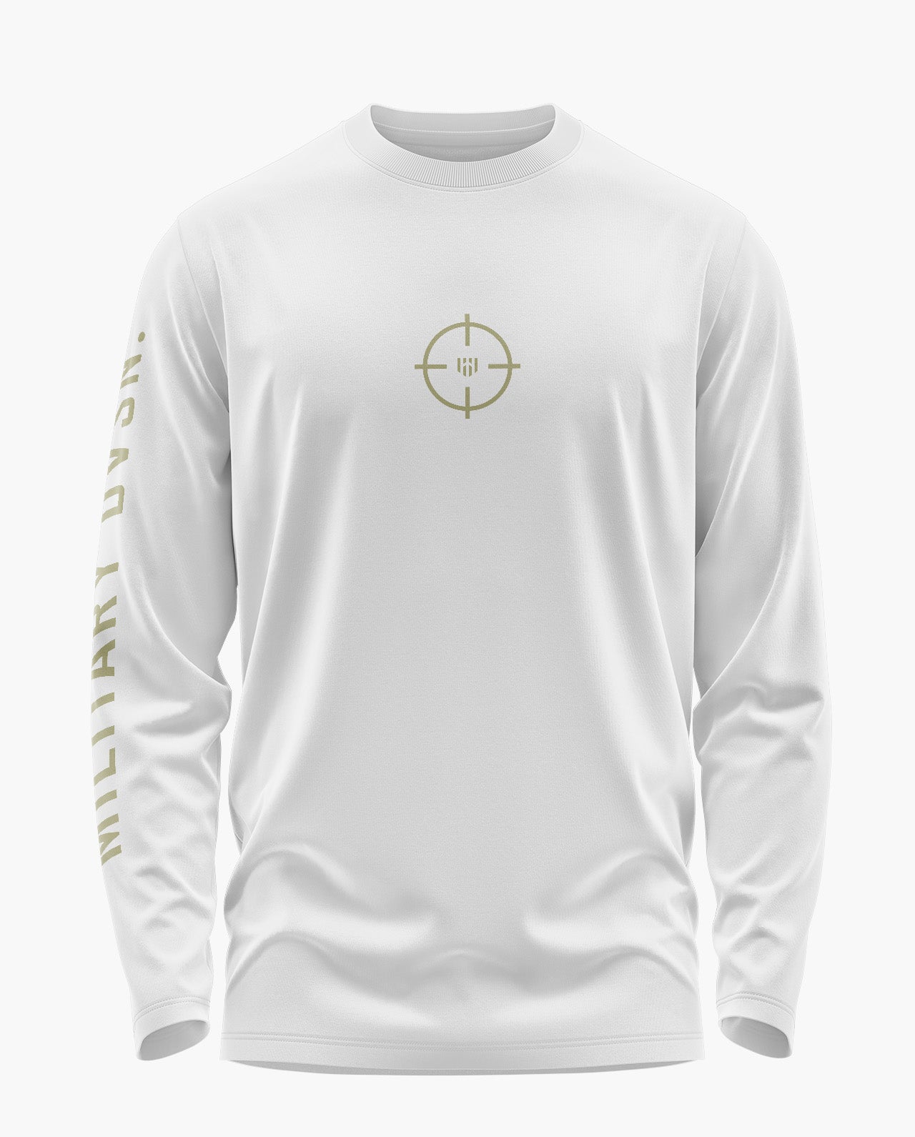 Deployed Military Division Signature Luxesoft Cotton Full Sleeve T-Shirt