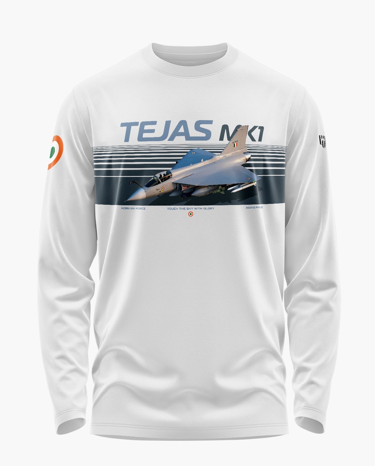 Tejas Mk1 Supremacy Signature Luxesoft Cotton Full Sleeve T-Shirt - CS