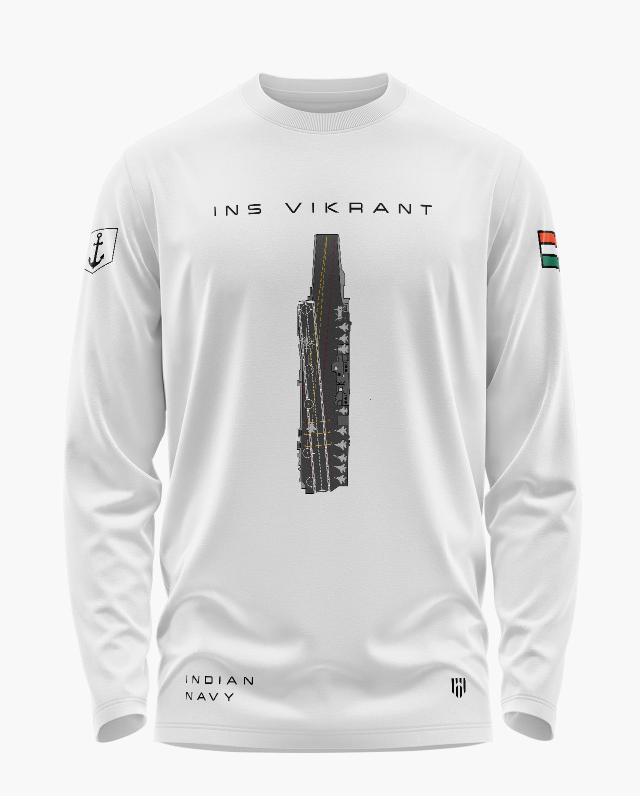 Ins Vikrant Supremacy Signature Luxesoft Cotton Full Sleeve T-Shirt