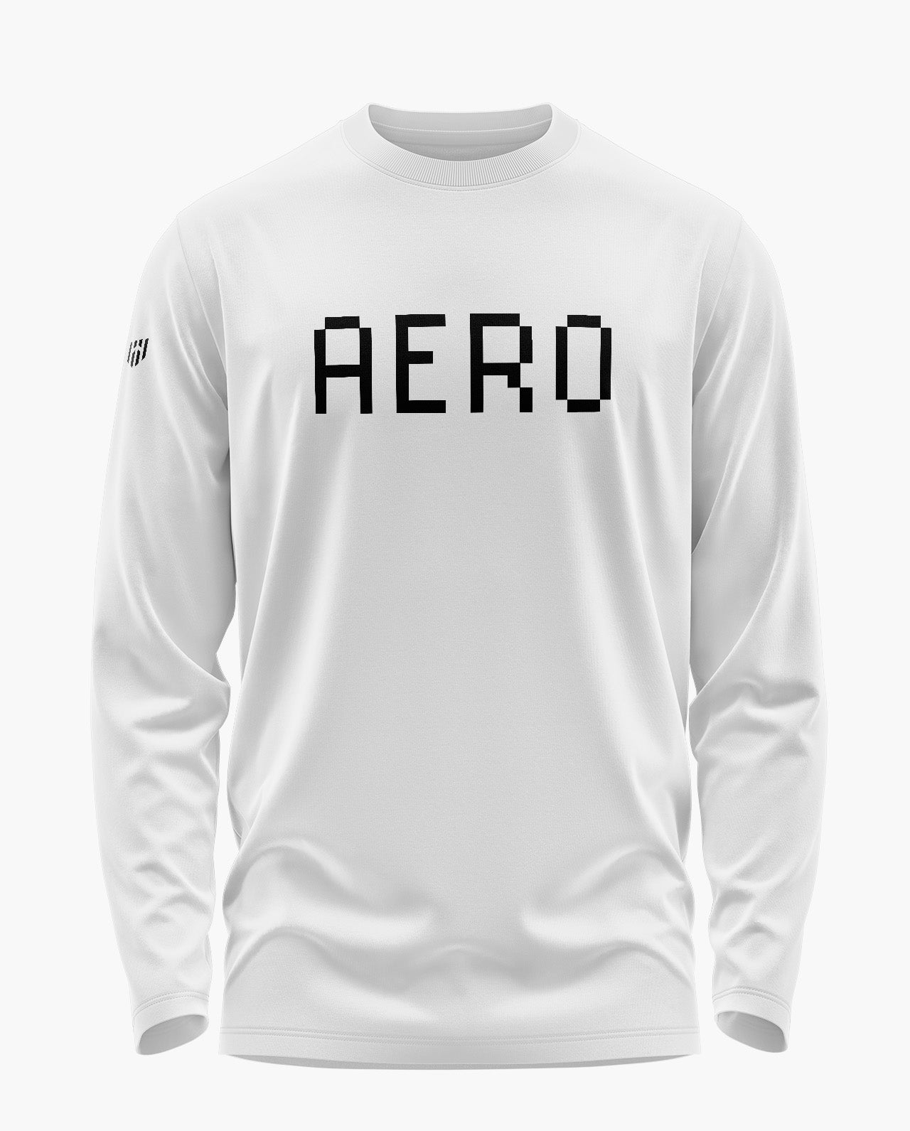 Deployed Pixelate Signature Luxesoft Cotton Full Sleeve T-Shirt