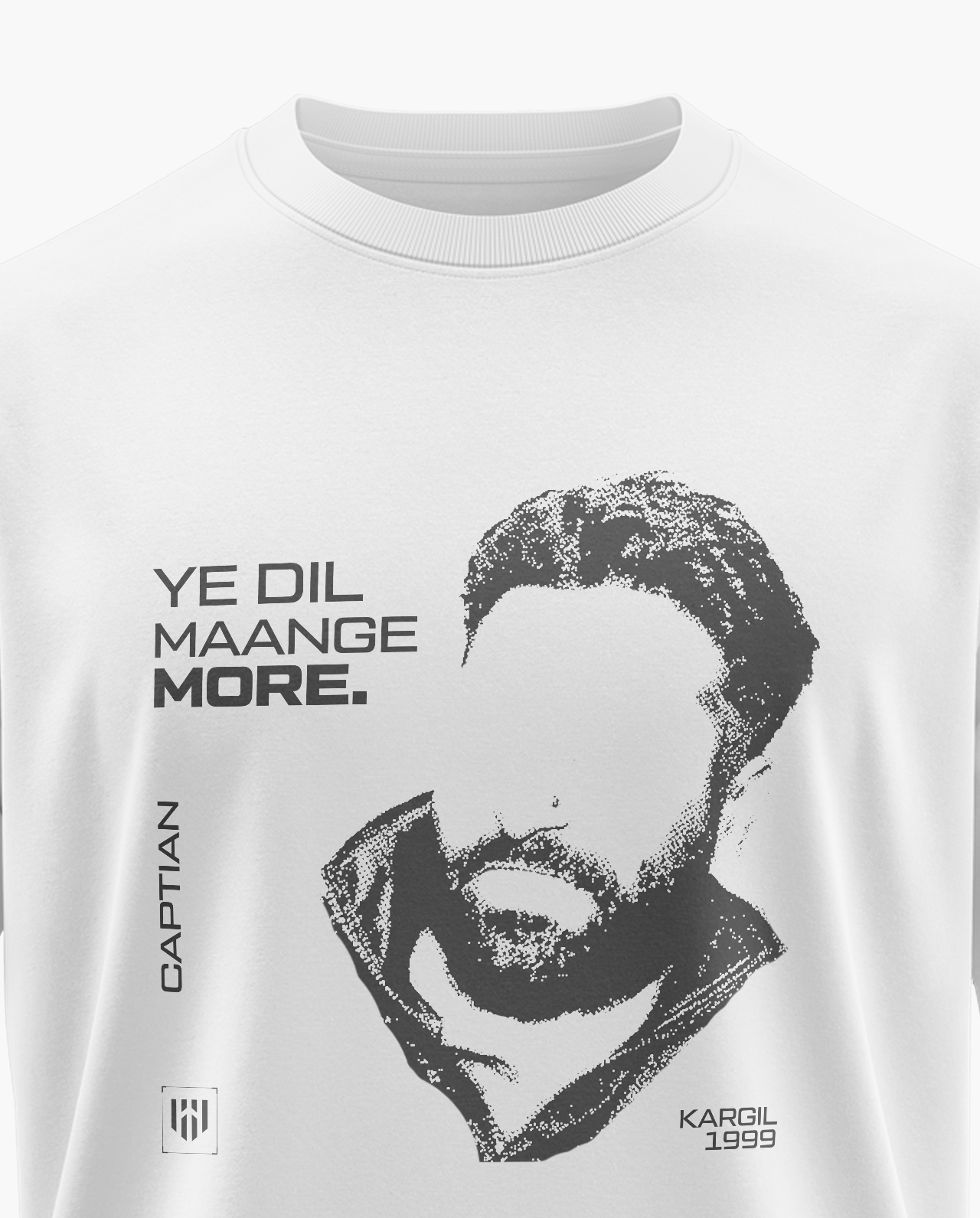Captain Shershah Signature LuxeSoft Cotton T-Shirt