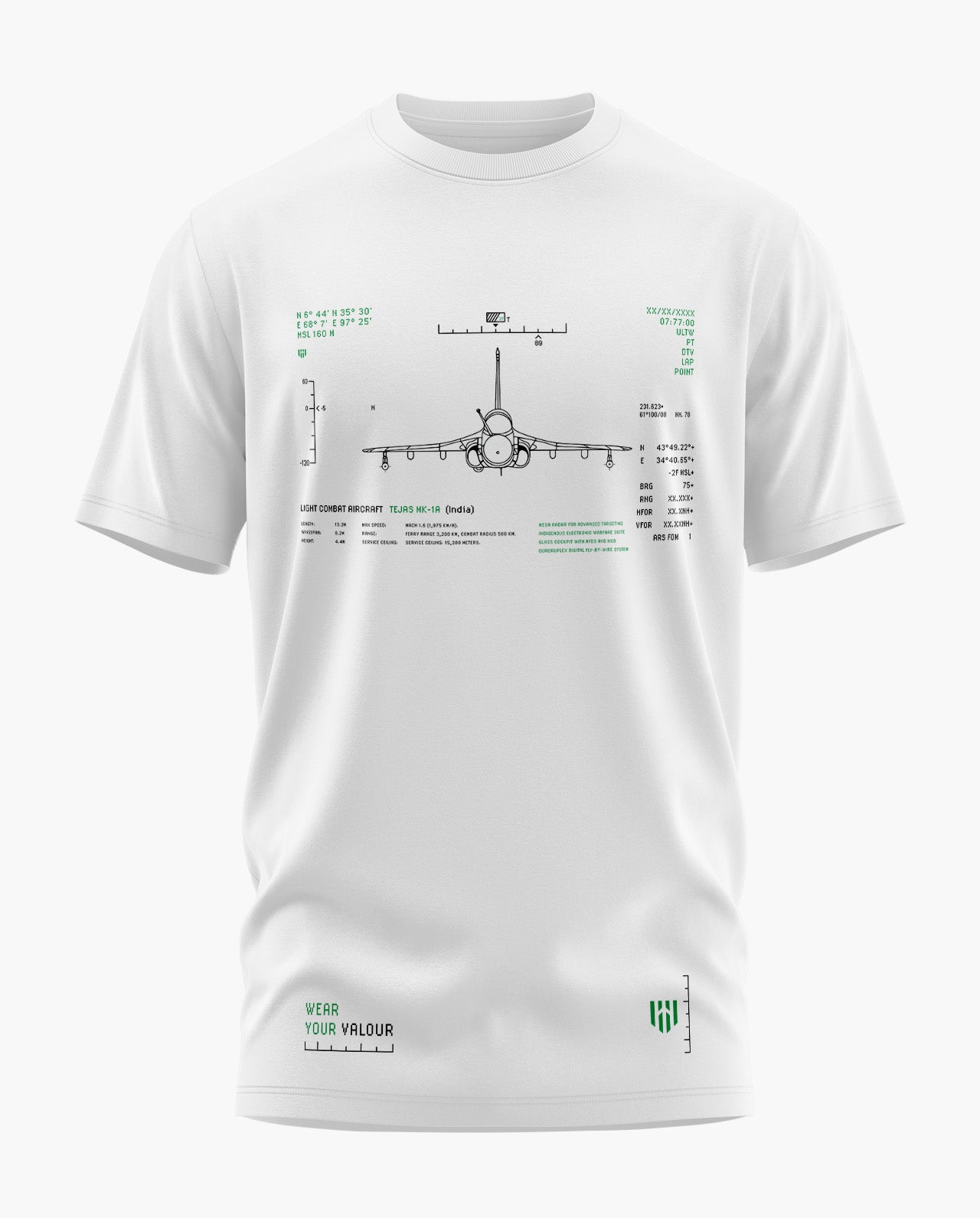 TEJAS MK1-A PFD Signature LuxeSoft Cotton T-Shirt