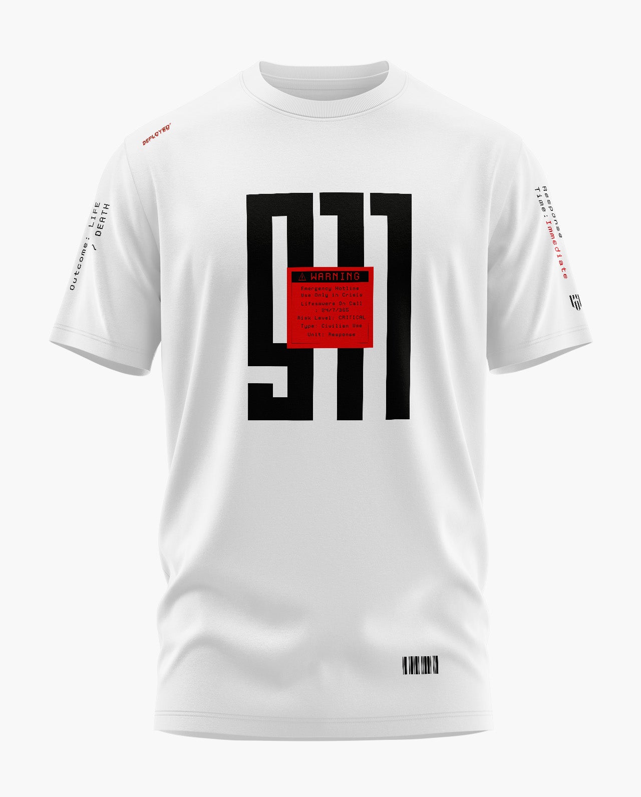 911 Crisis Signature LuxeSoft Cotton T-Shirt