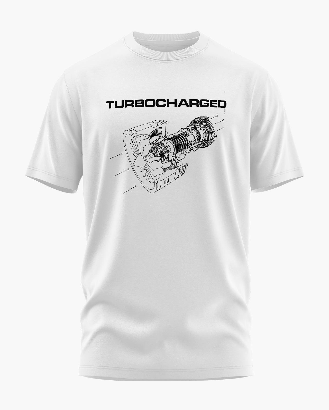 TURBOCHARGED Signature LuxeSoft Cotton T-Shirt - CS