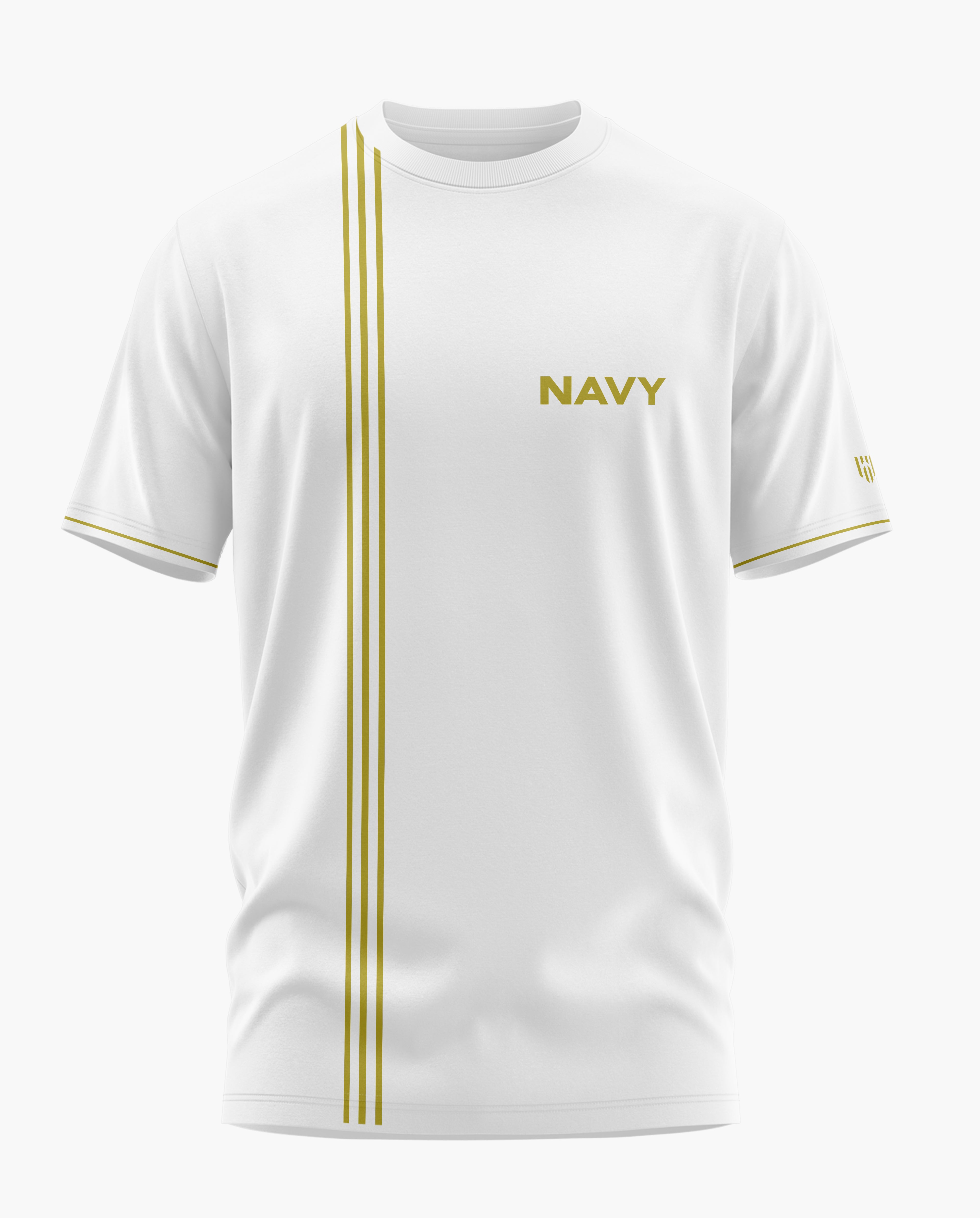 Navy Stripes Signature LuxeSoft Cotton T-Shirt - CS