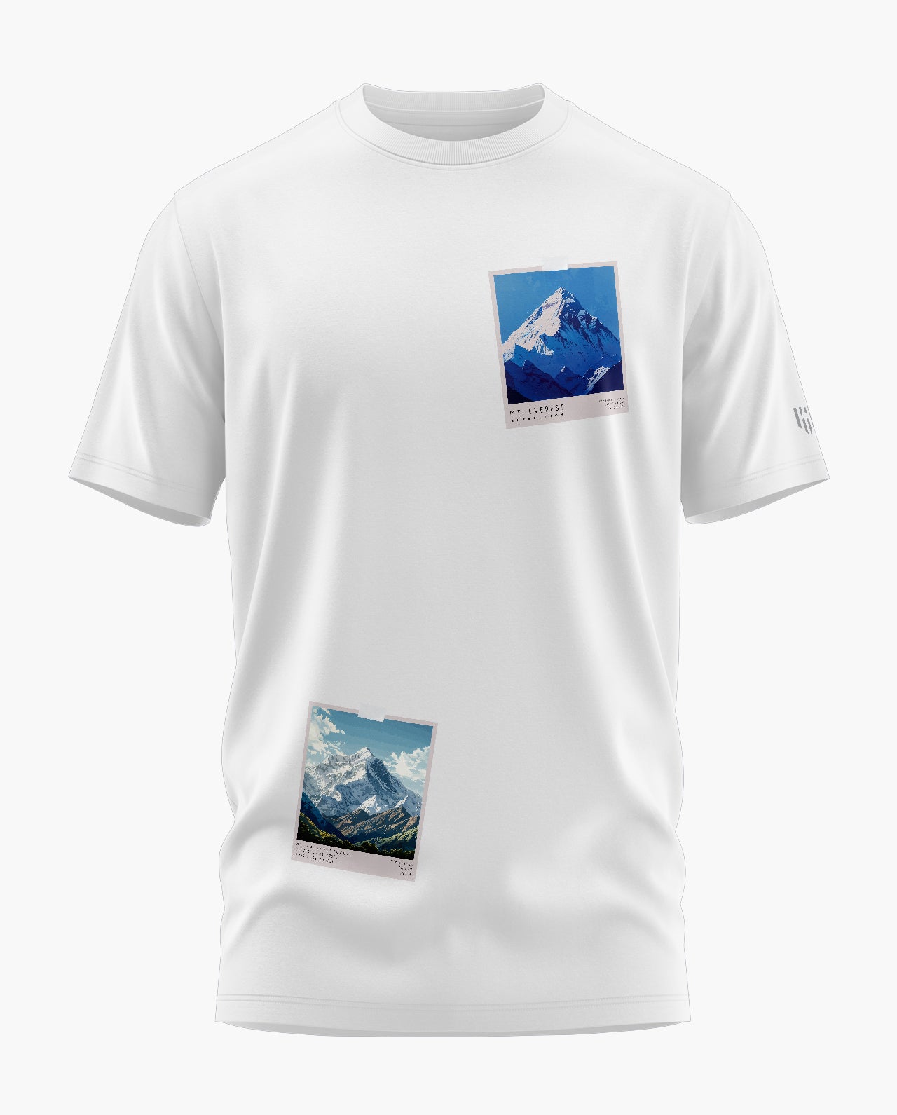 Mountain Polaroid Signature LuxeSoft Cotton T-Shirt