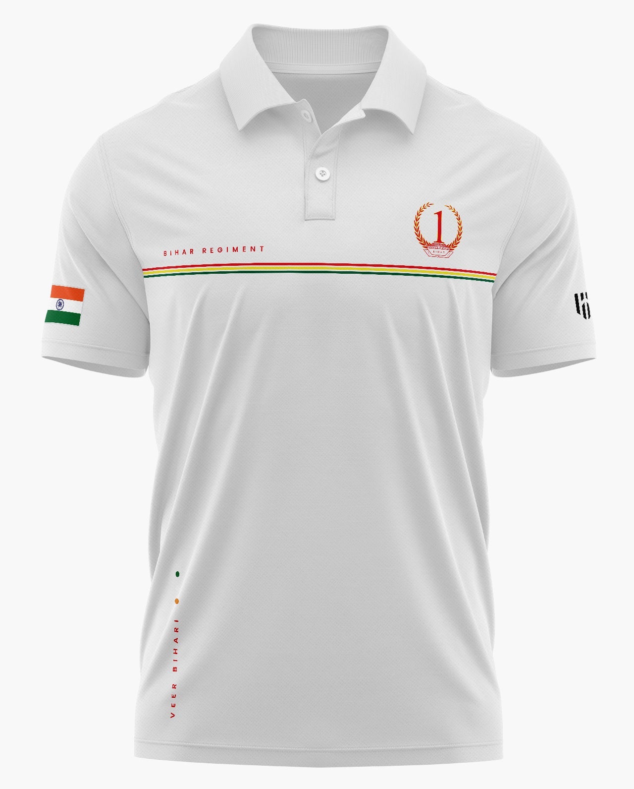 1 Bihar Regiment Polo T-Shirt - CS
