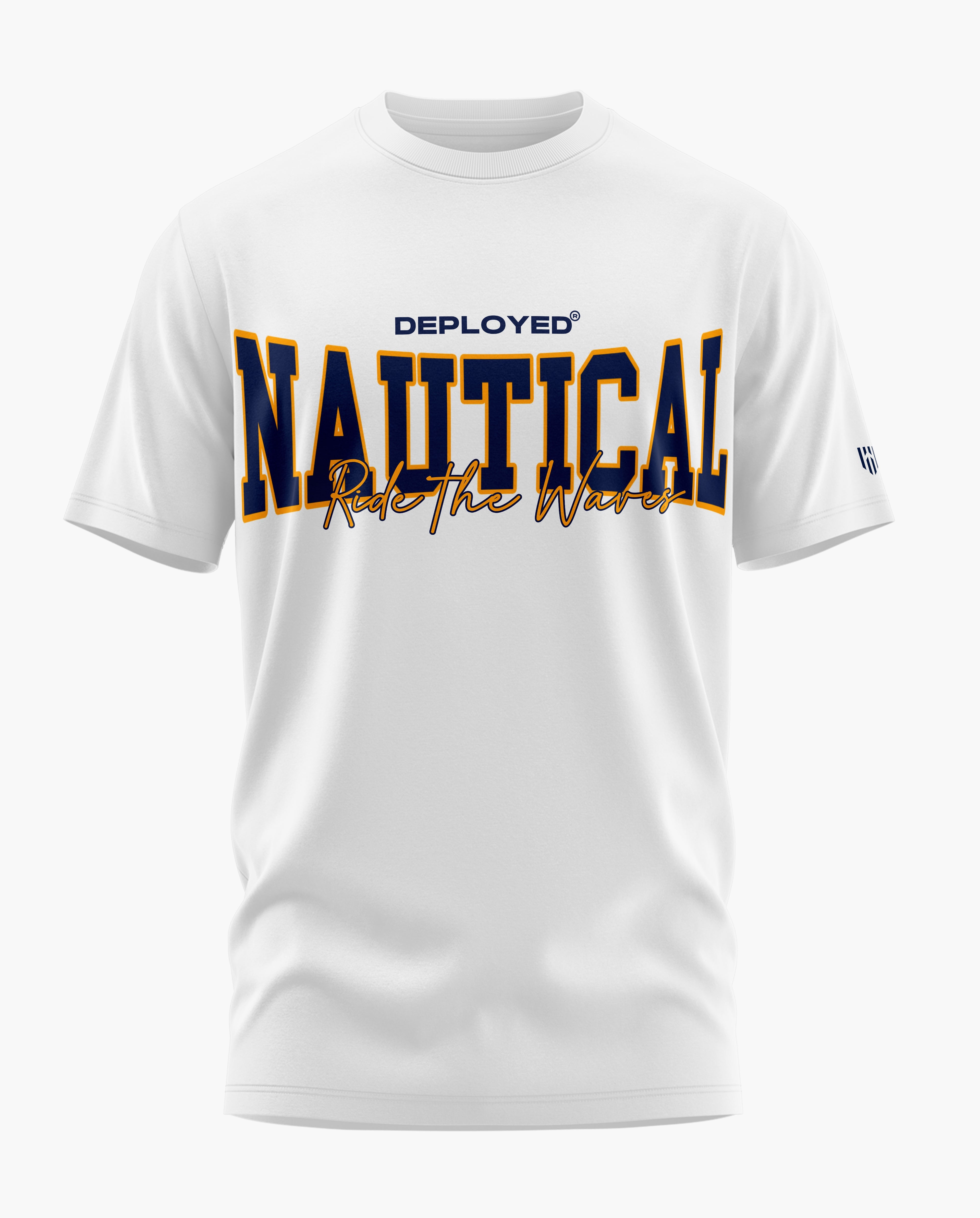Nautical Varsity Signature LuxeSoft Cotton T-Shirt - CS