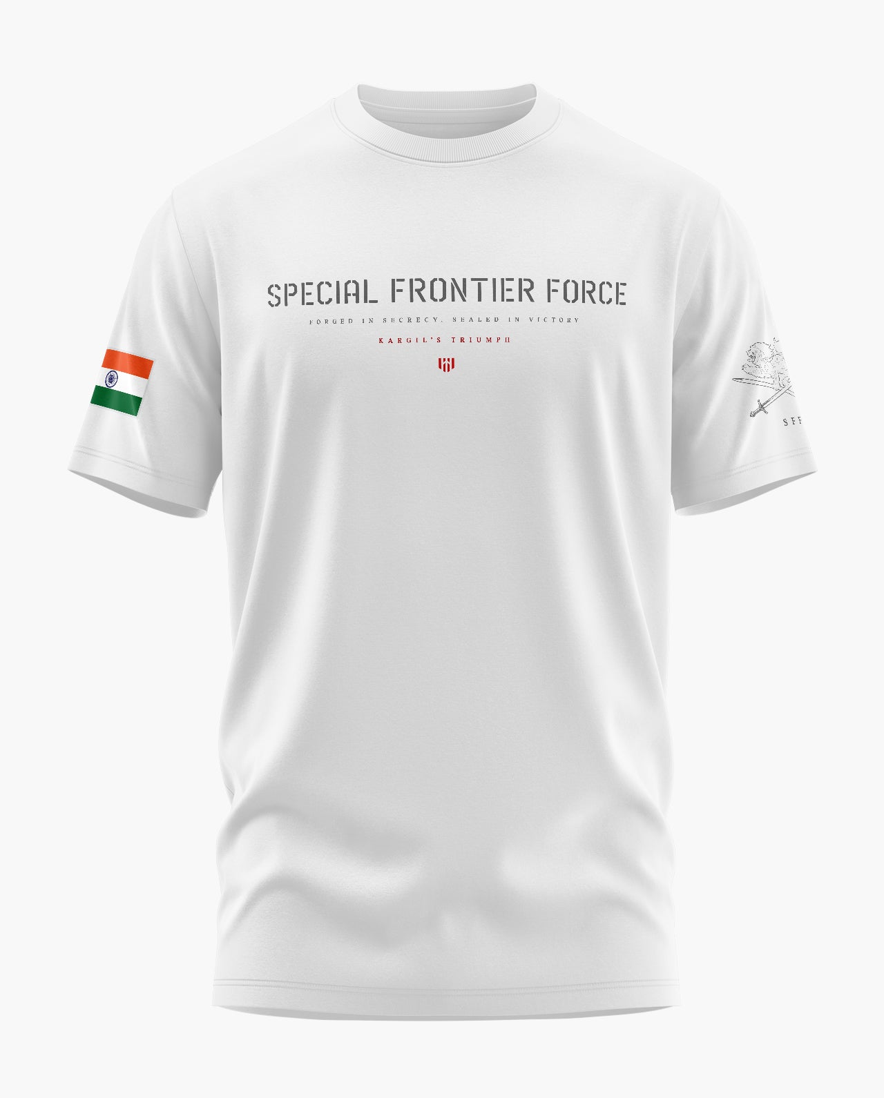 SFF Kargil Triumph Signature LuxeSoft Cotton T-Shirt