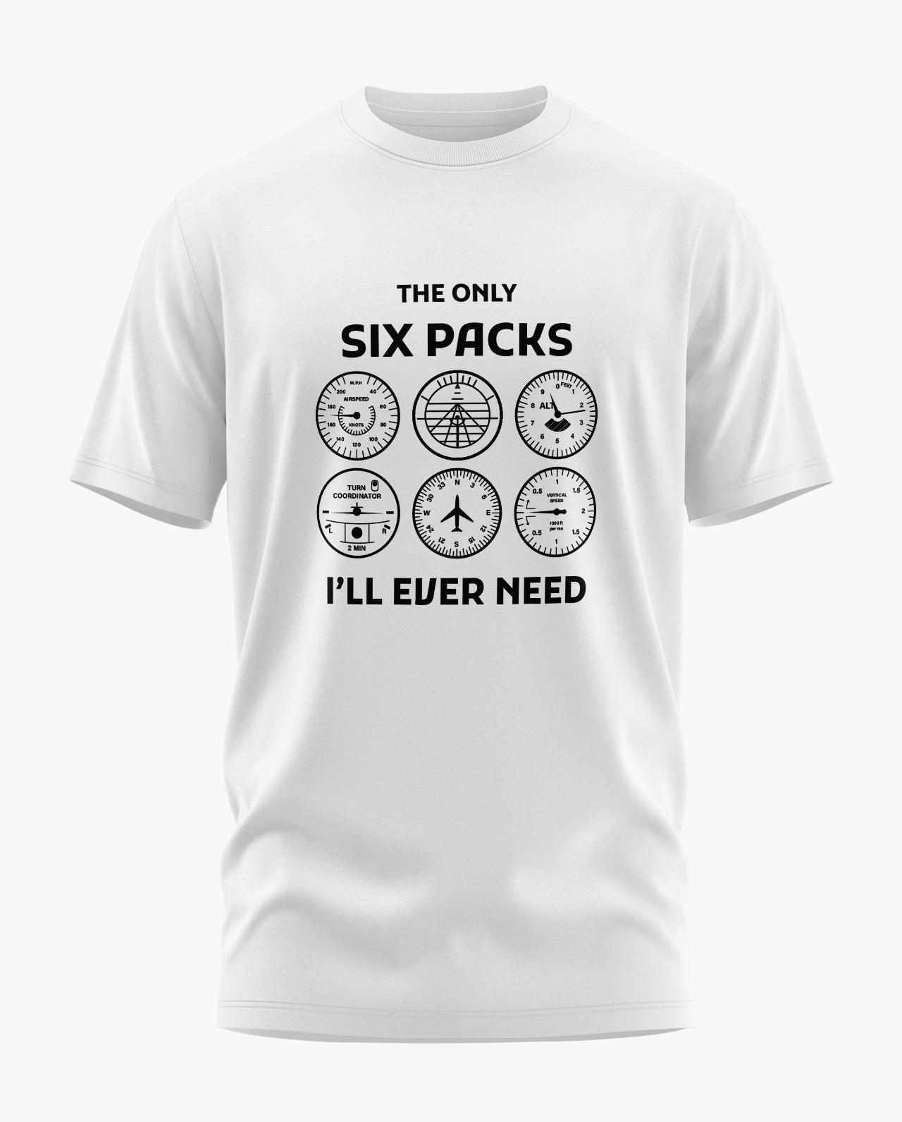Six Pack Aviation Signature LuxeSoft Cotton T-Shirt