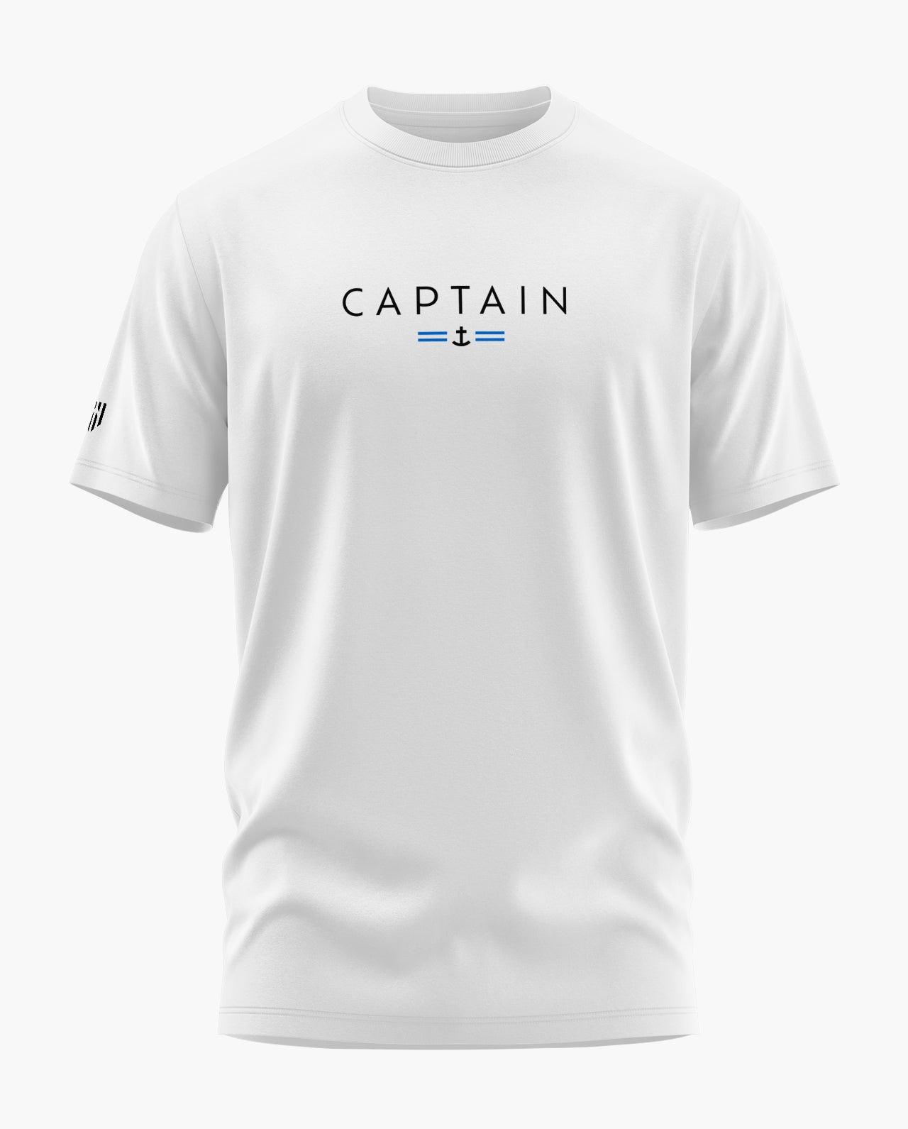 Captain Navy T-Shirt - Aero Armour