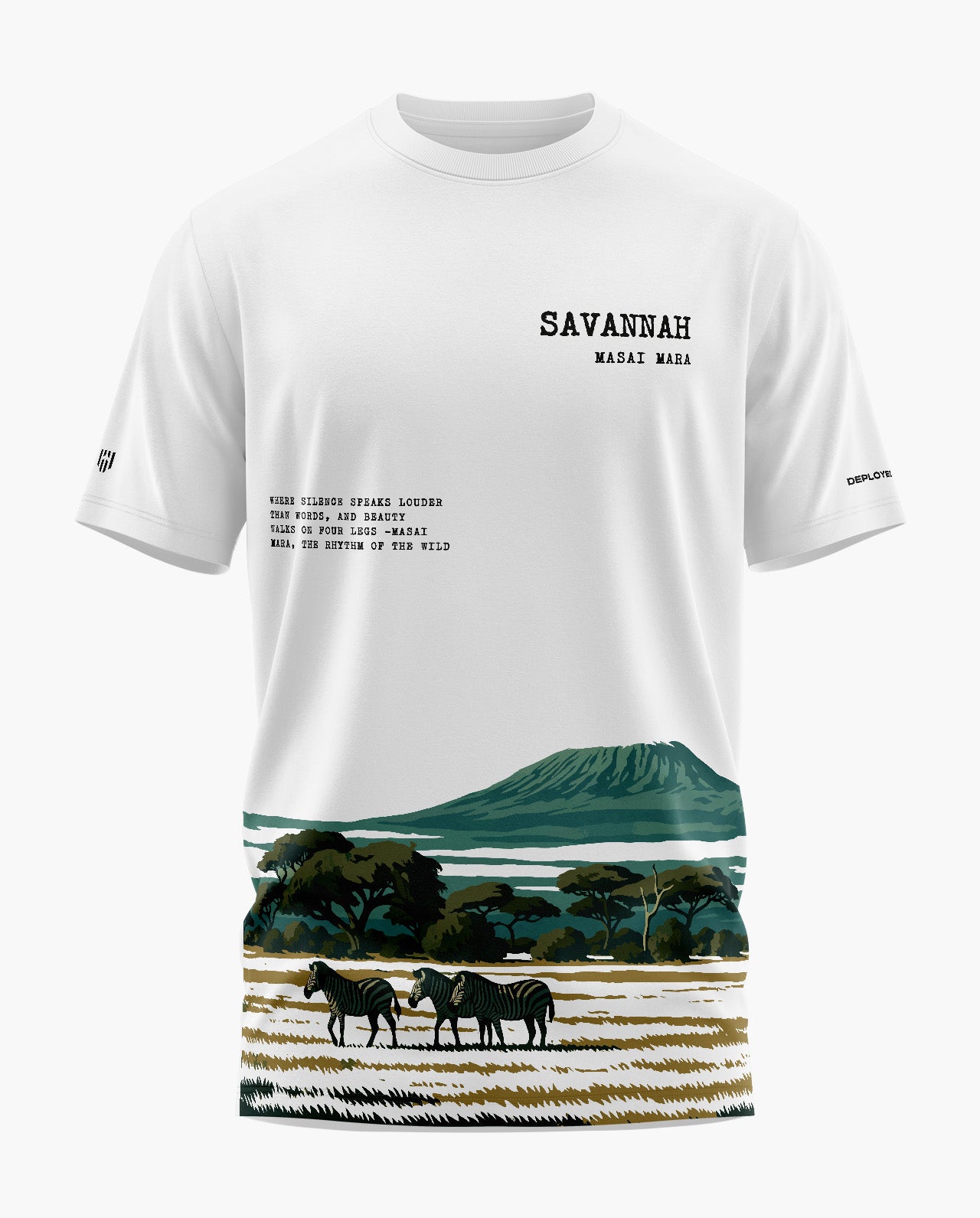 SAVANNAH MASAI MARA Signature LuxeSoft Cotton T-Shirt