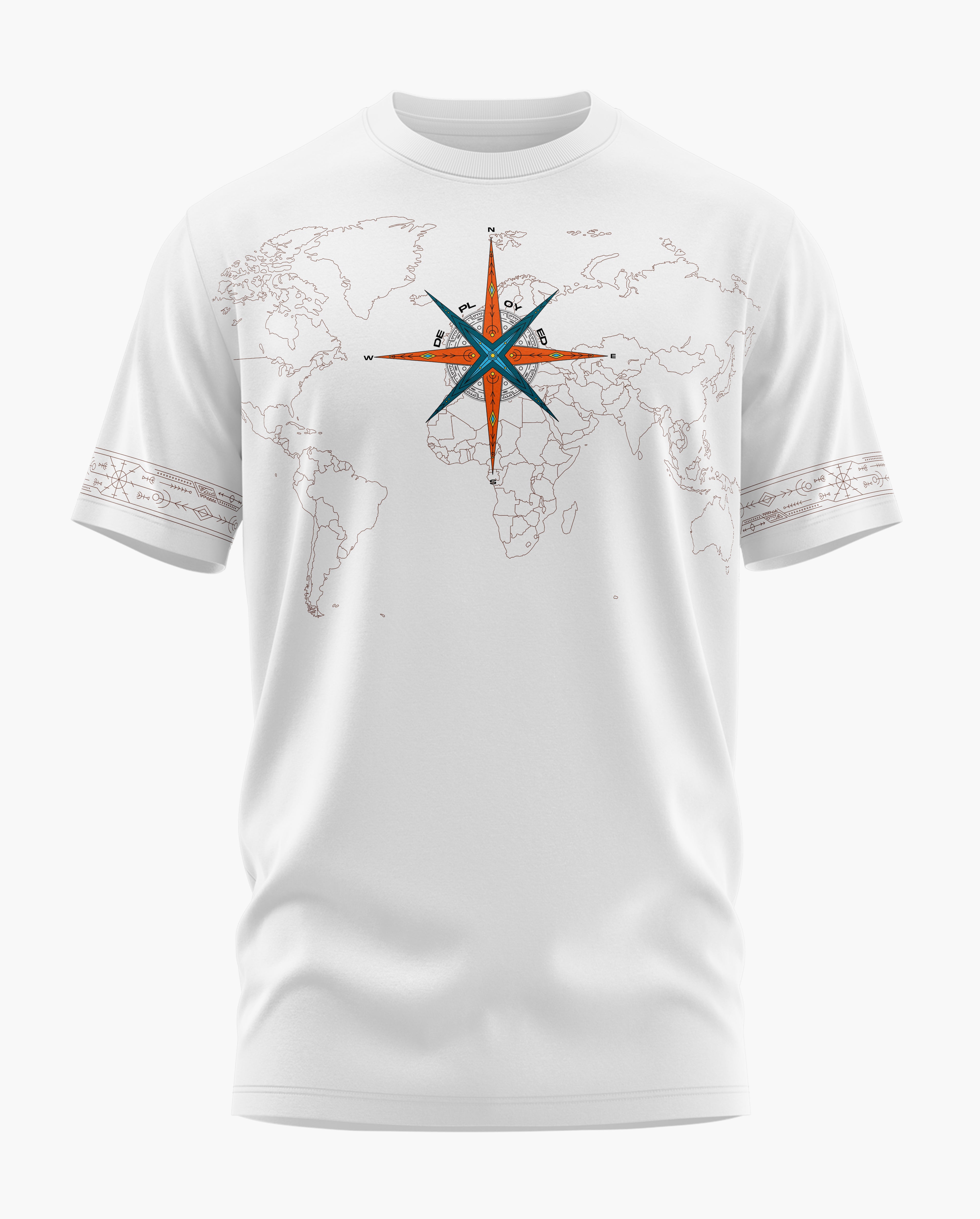 Nomadic Compass Signature LuxeSoft Cotton T-Shirt