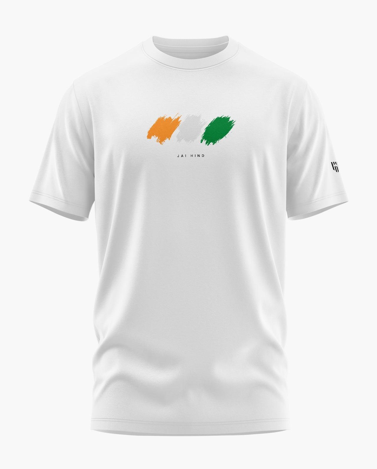 Tricolour Triumph Signature LuxeSoft Cotton T-Shirt - CS