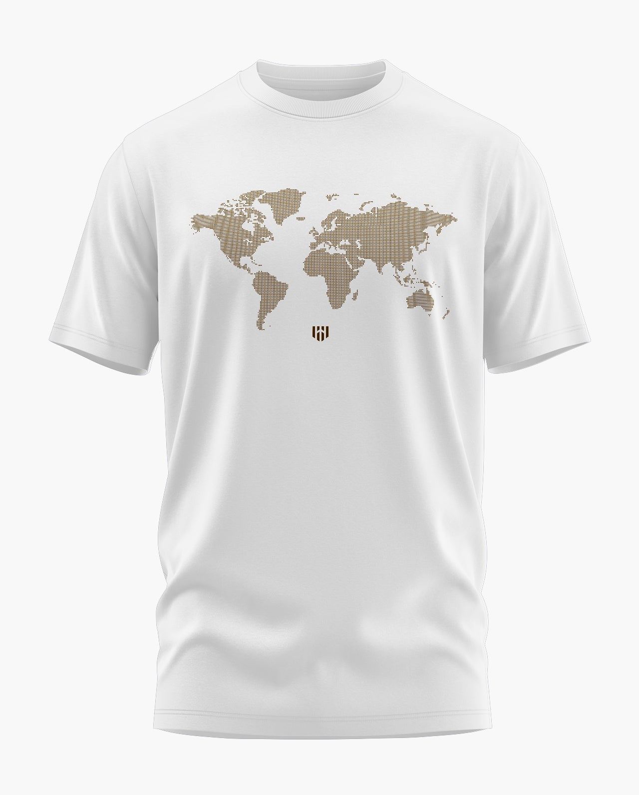 World Map Signature LuxeSoft Cotton T-Shirt - CS