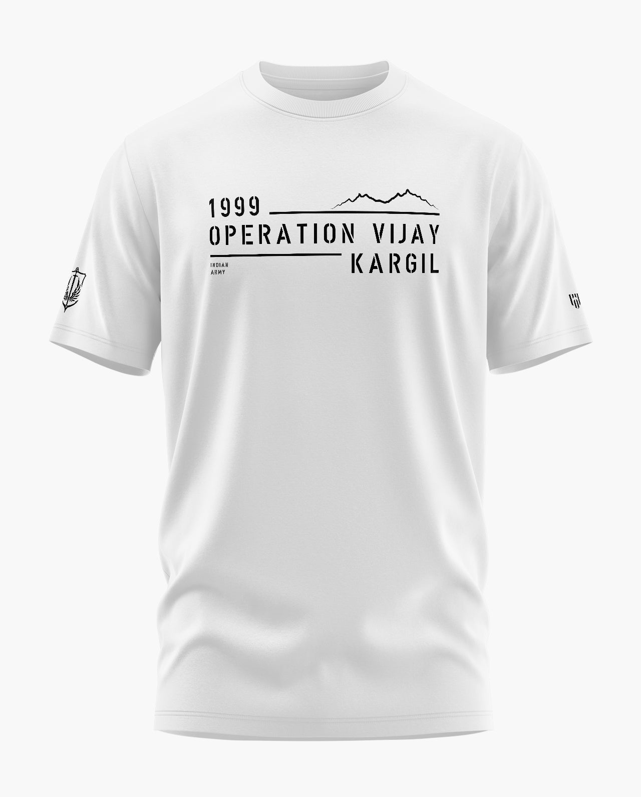 OPERATION VIJAY KARGIL Signature LuxeSoft Cotton T-Shirt