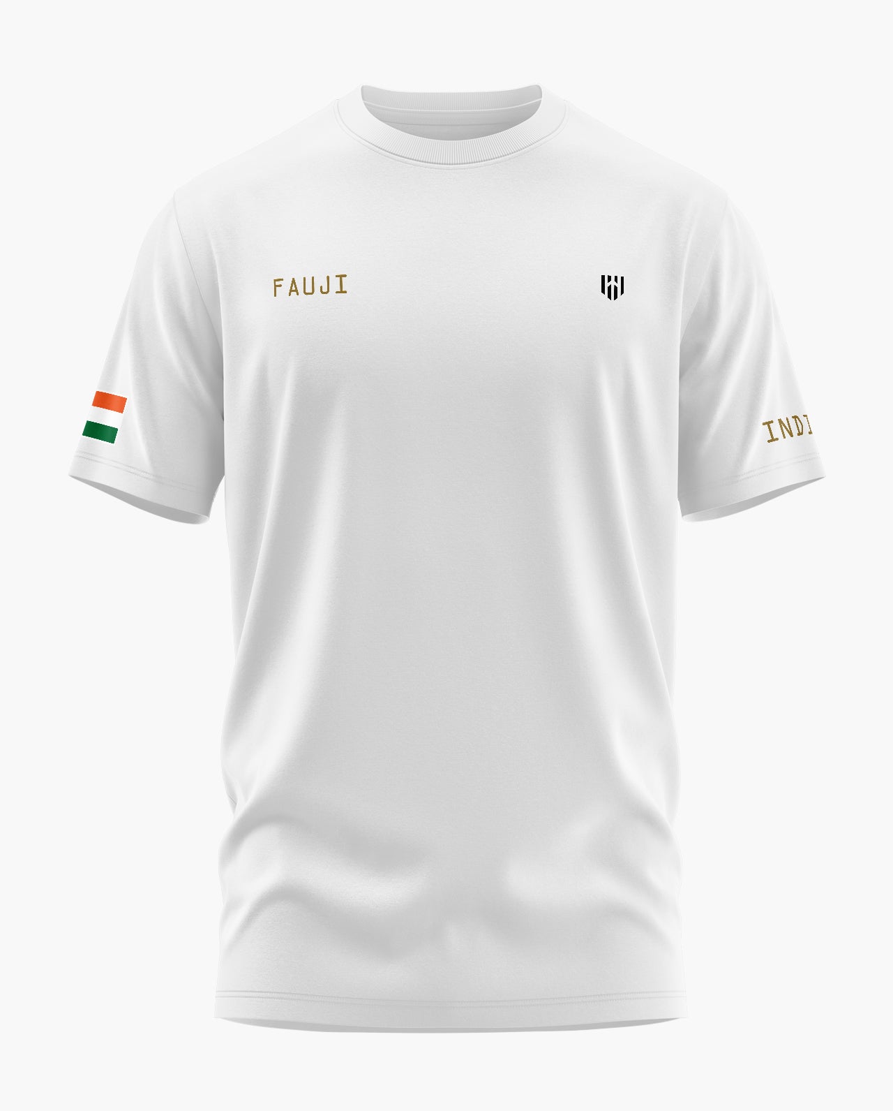 FAUJI'S PRIDE Signature LuxeSoft Cotton T-Shirt