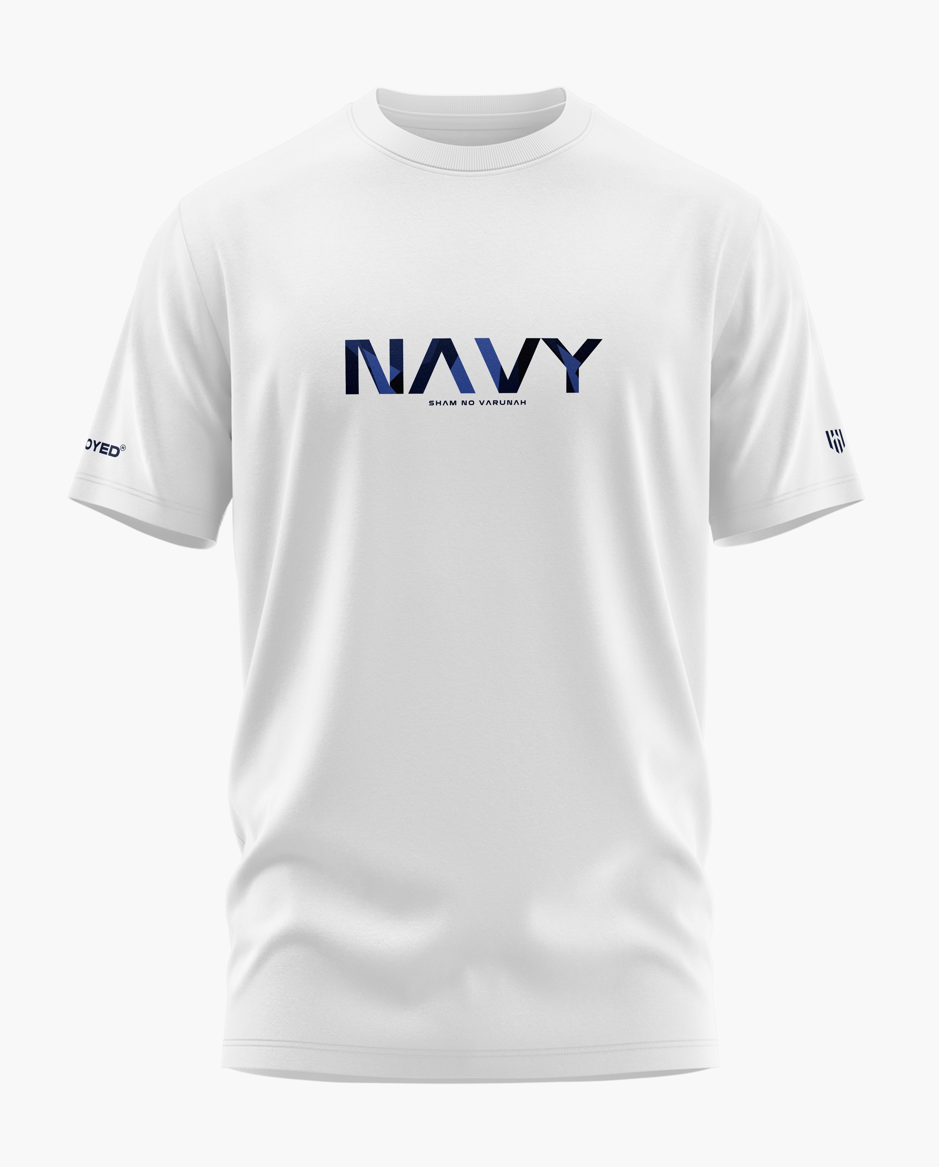 Navy Pride Camo Signature LuxeSoft Cotton T-Shirt - CS
