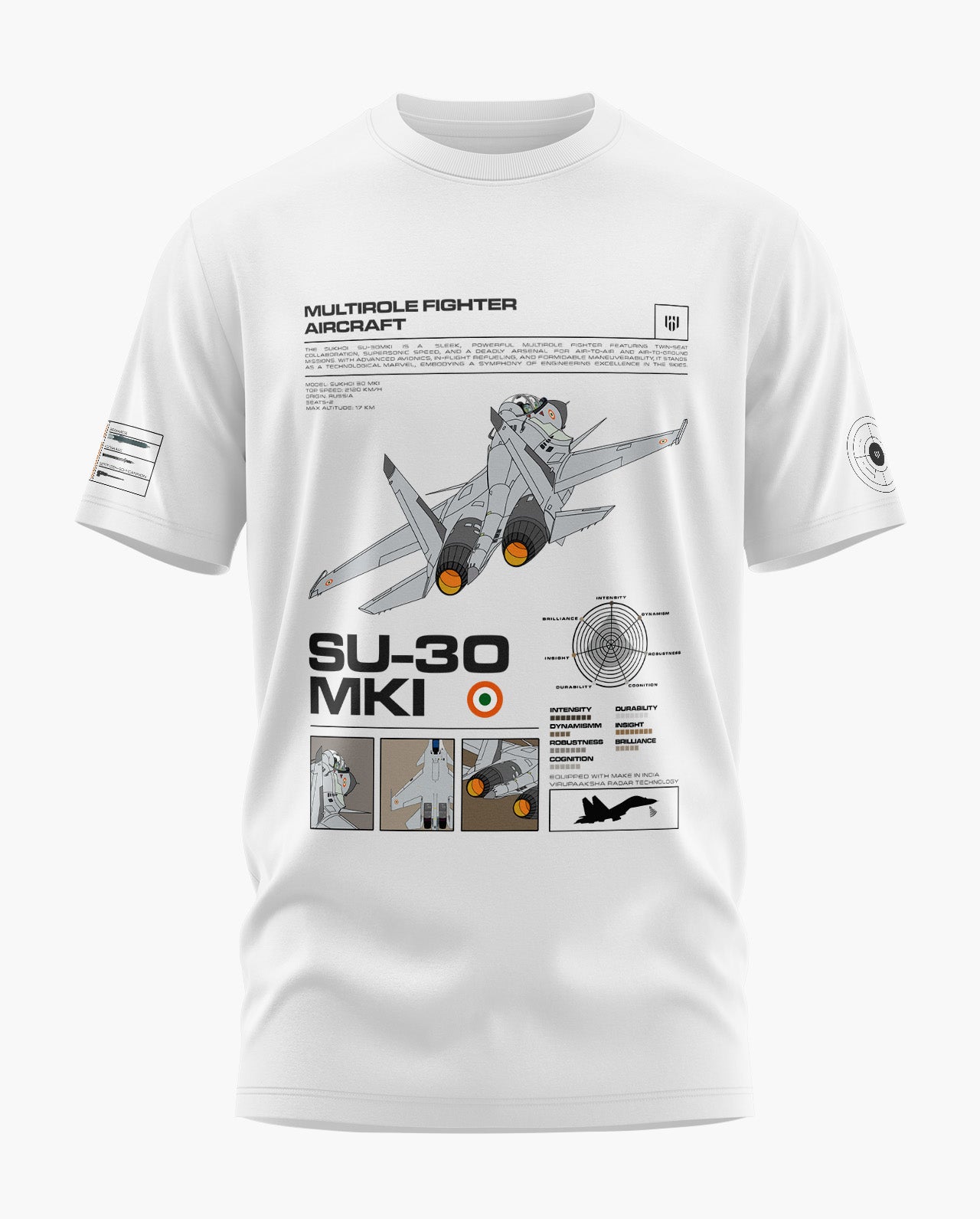 SU-30 MKI AIRBORNE ELEGANCE T-Shirt - Aero Armour