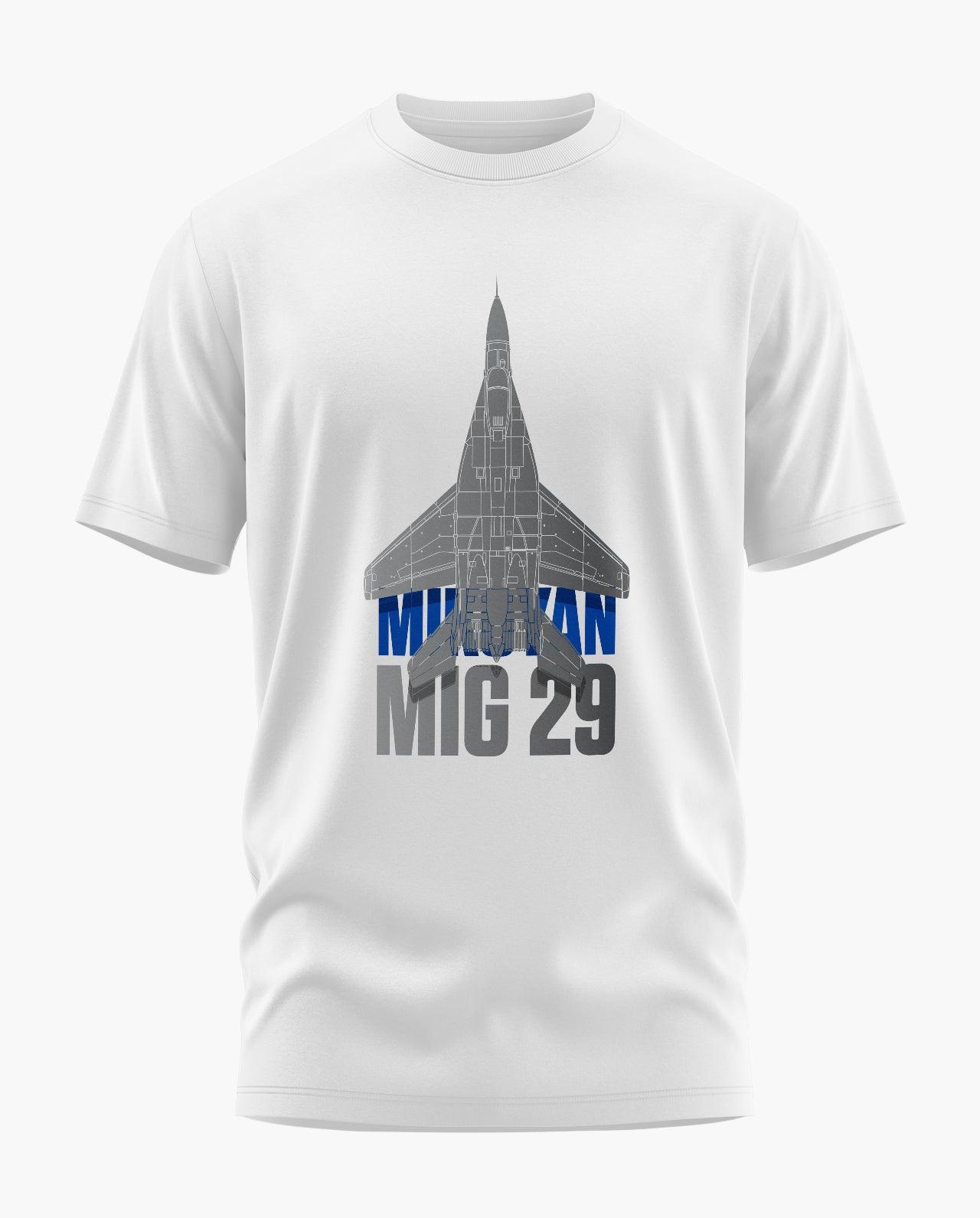 Mig 29 Metal Signature LuxeSoft Cotton T-Shirt - CS