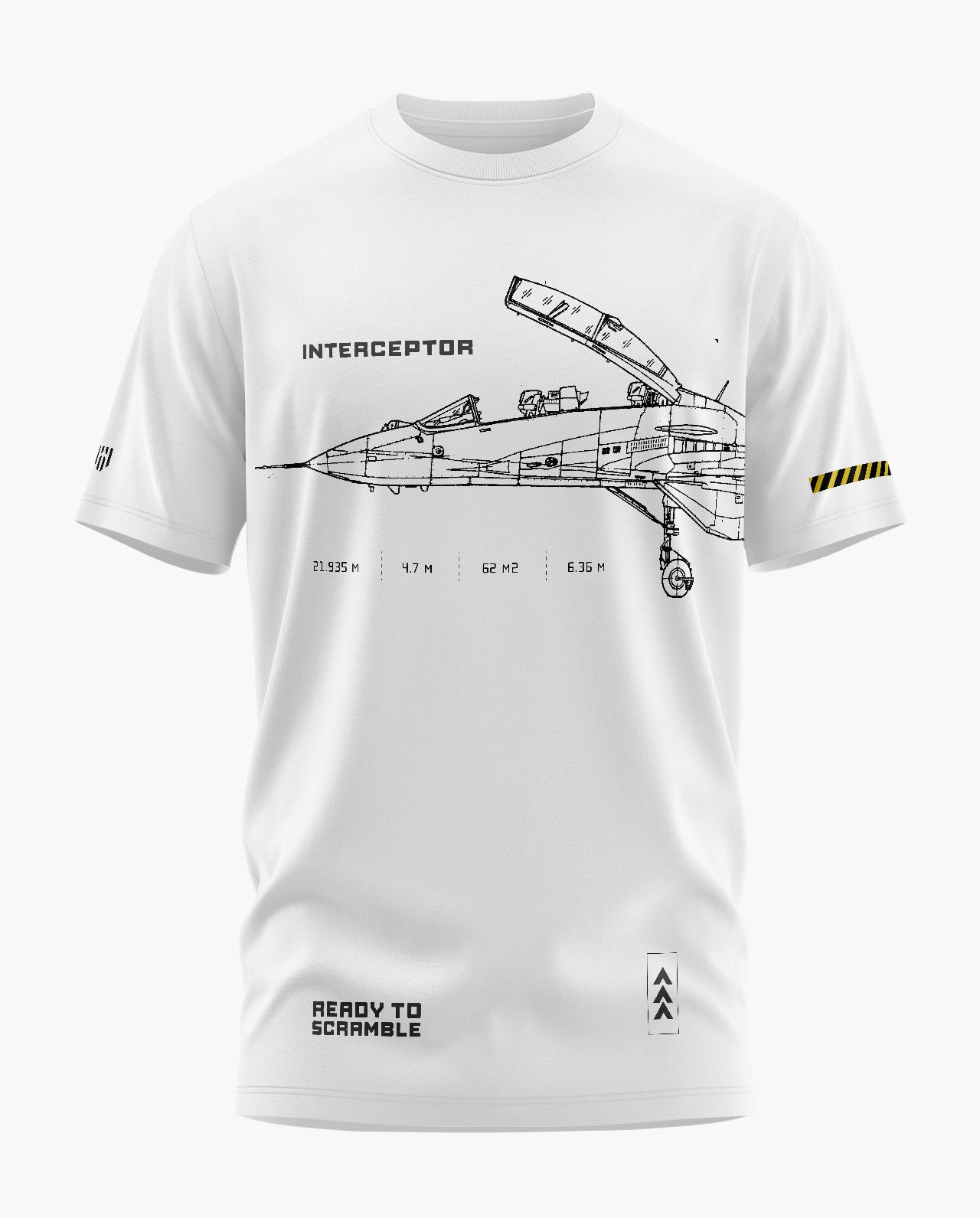 INTERCEPTOR Signature LuxeSoft Cotton T-Shirt