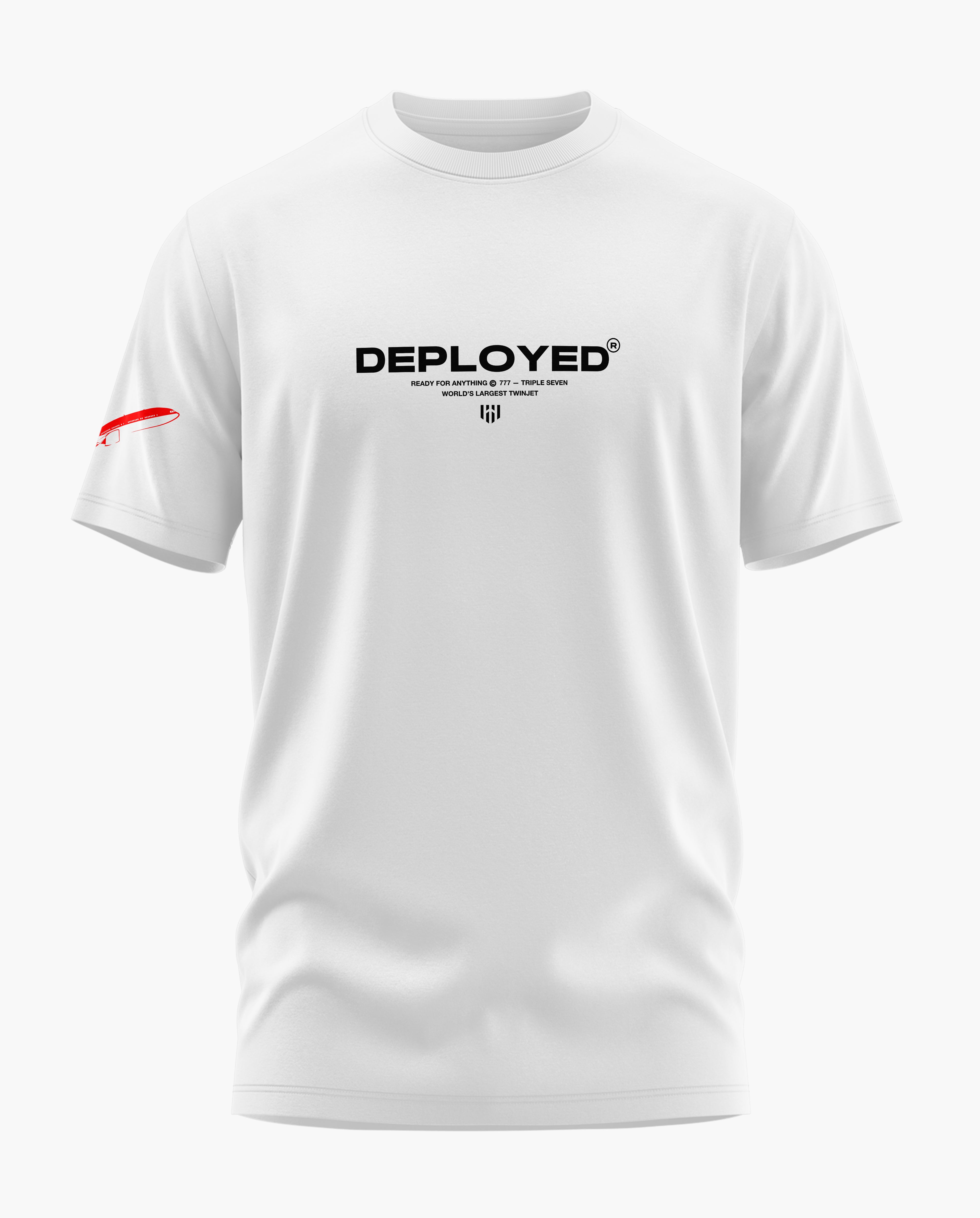 Deployed 777 Signature LuxeSoft Cotton T-Shirt